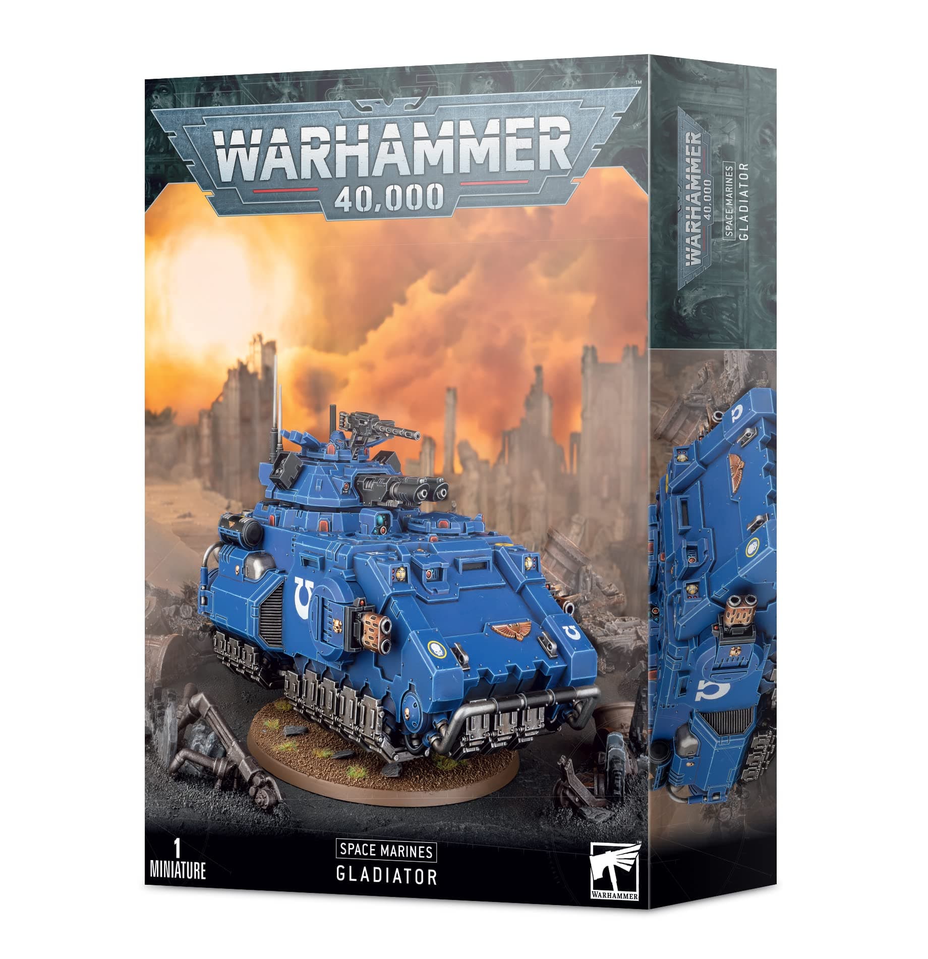 Warhammer 40k - Space Marine Gladiator Black GAW48-37-99-12-01-01-282