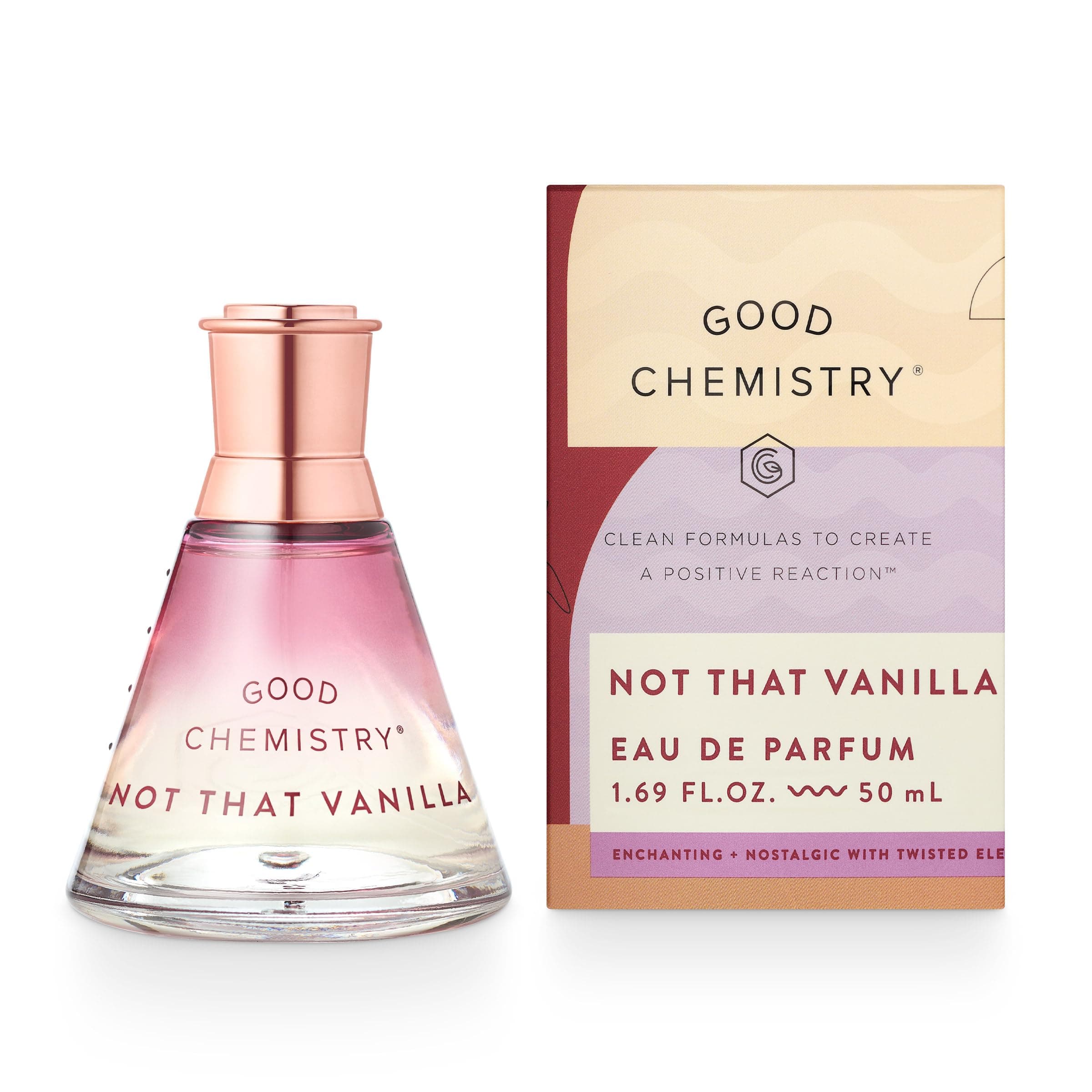 Not That Vanilla Eau de Parfum 1.7 fl oz - Long-Lasting Perfume with Bergamot, Cocoa Bean, & Amber - Enchanting, Clean & Vegan