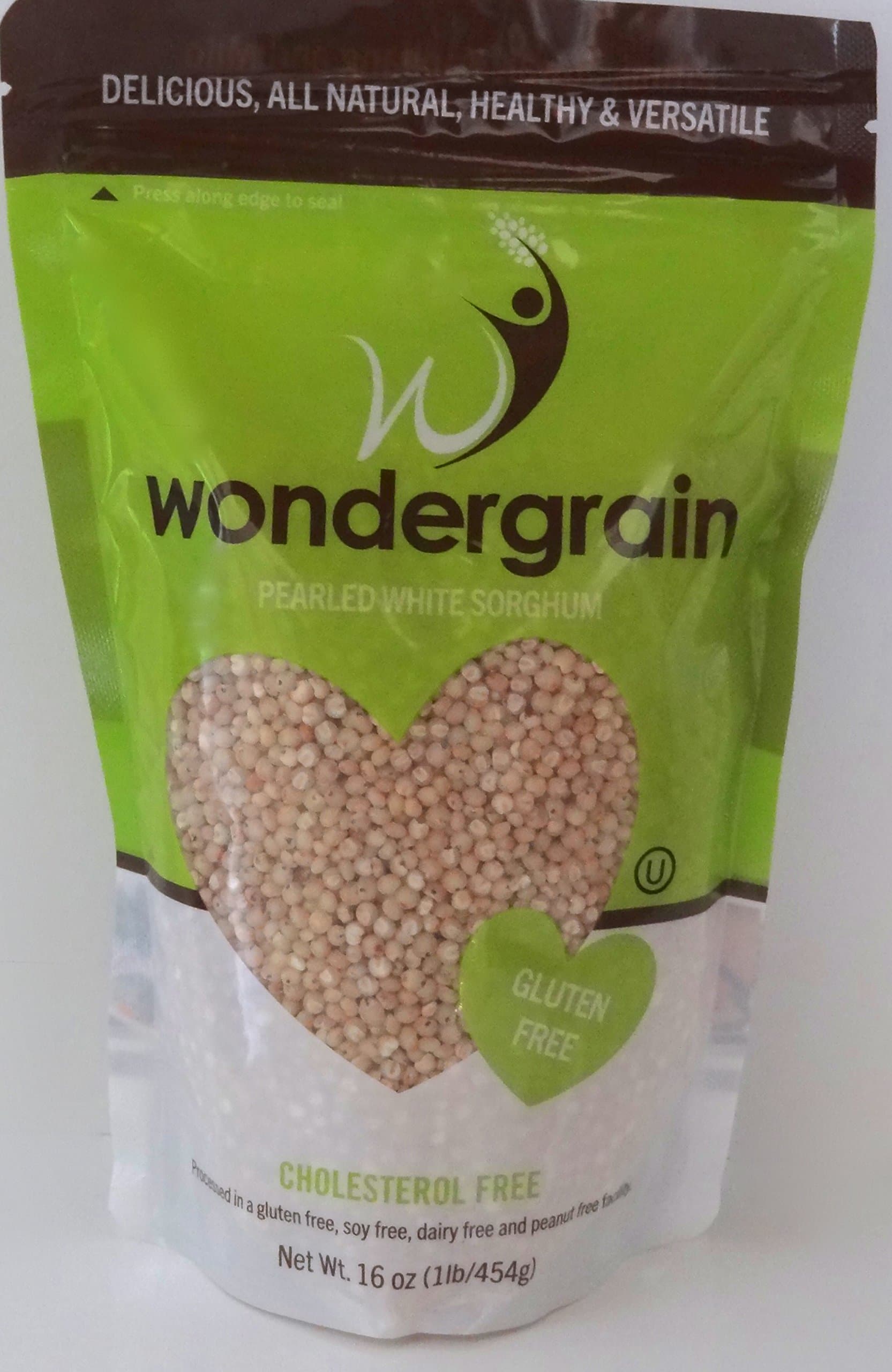 Wondergrain Sorghum (Pearled Grain Sorghum, 1LB)