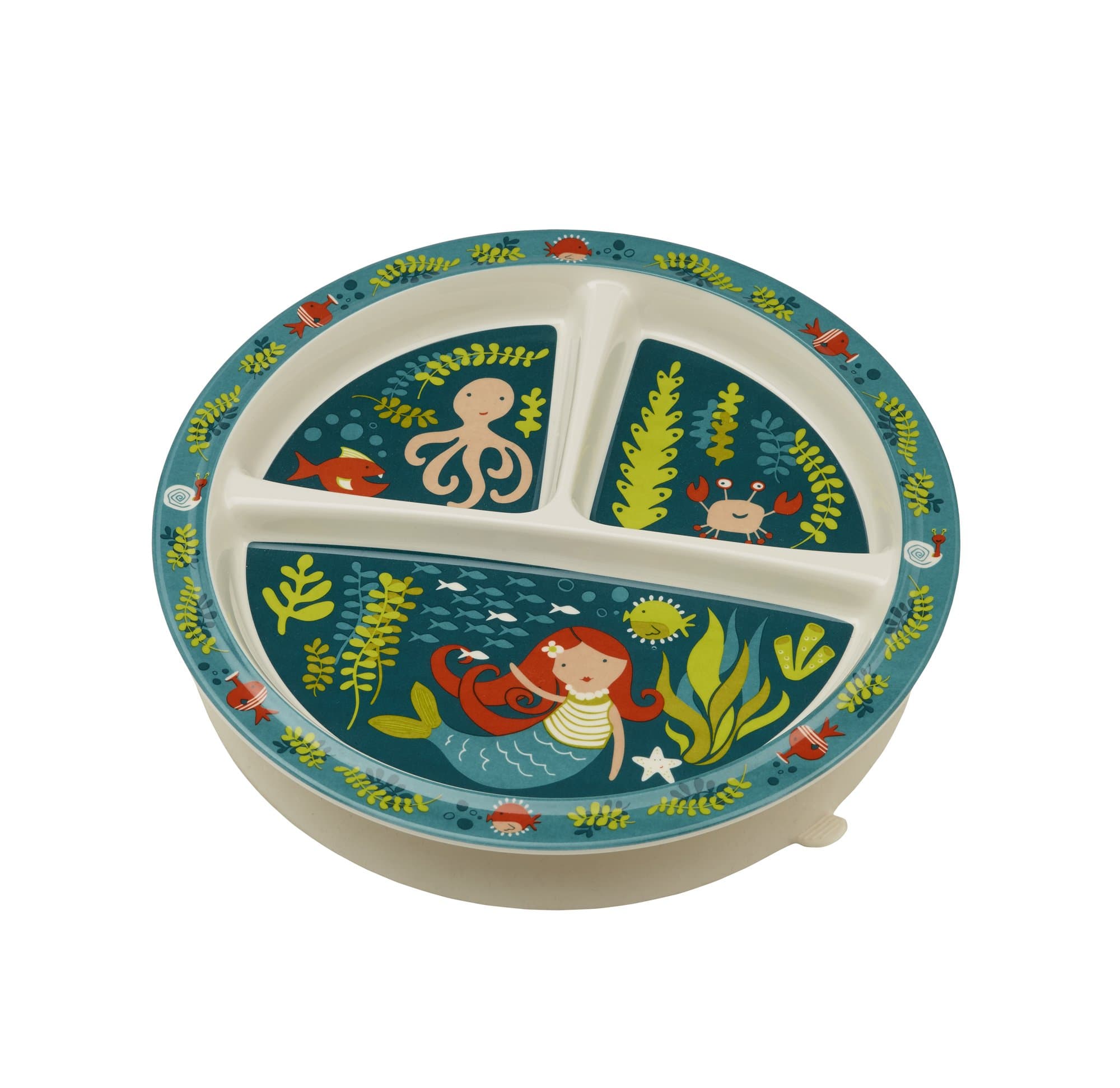 SUGARBOOGERDivided Suction Plate, Isla The Mermaid