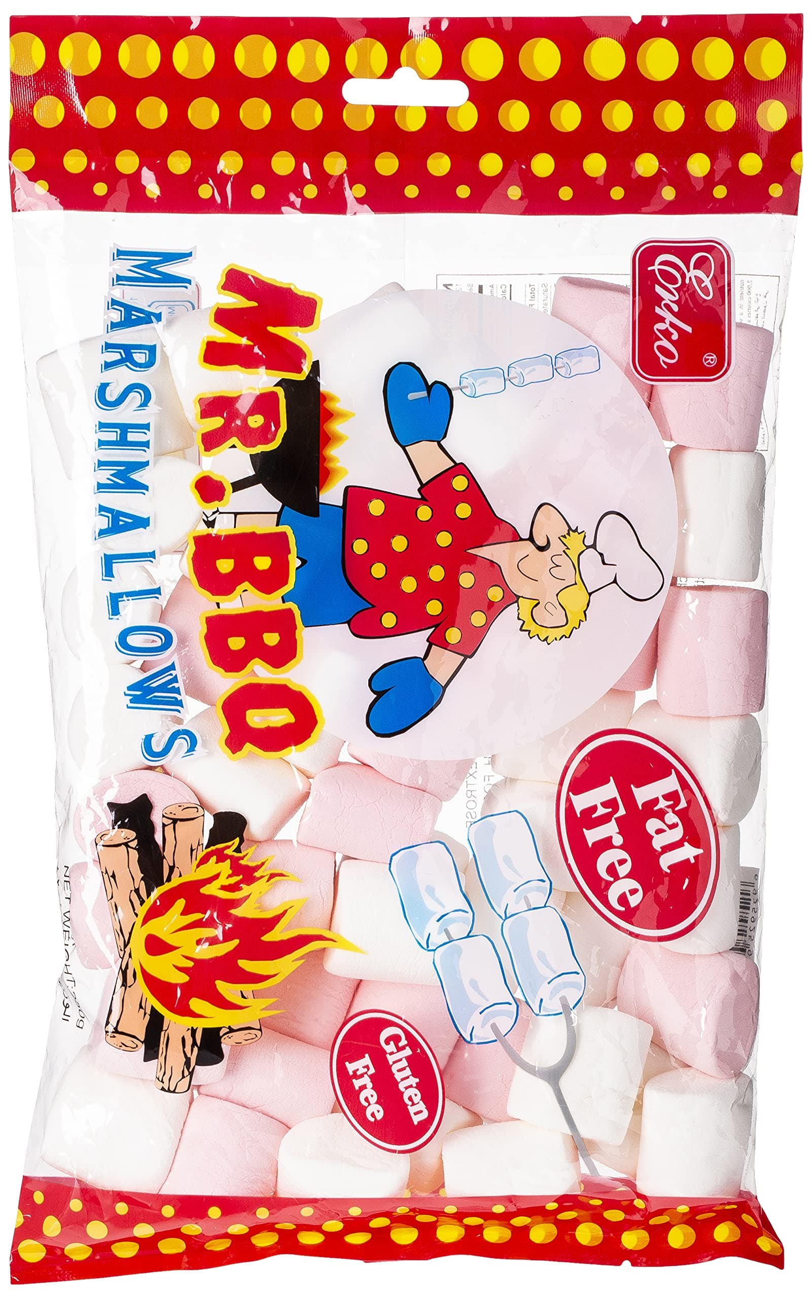 Erko Mr. Bbq Pink-White Marshmallow, 250 gm