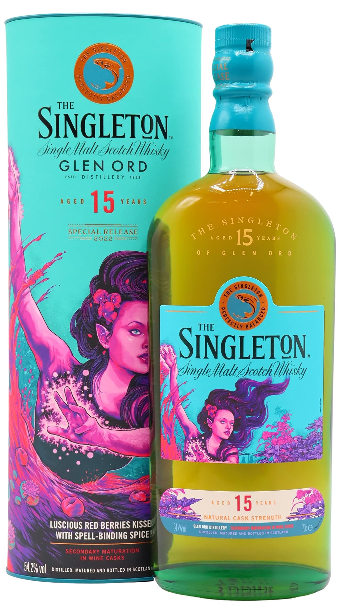 Glen Ord - The Singleton - 2022 Special Release Single Malt 15 year old Whisky 70cl 54.2% ABV