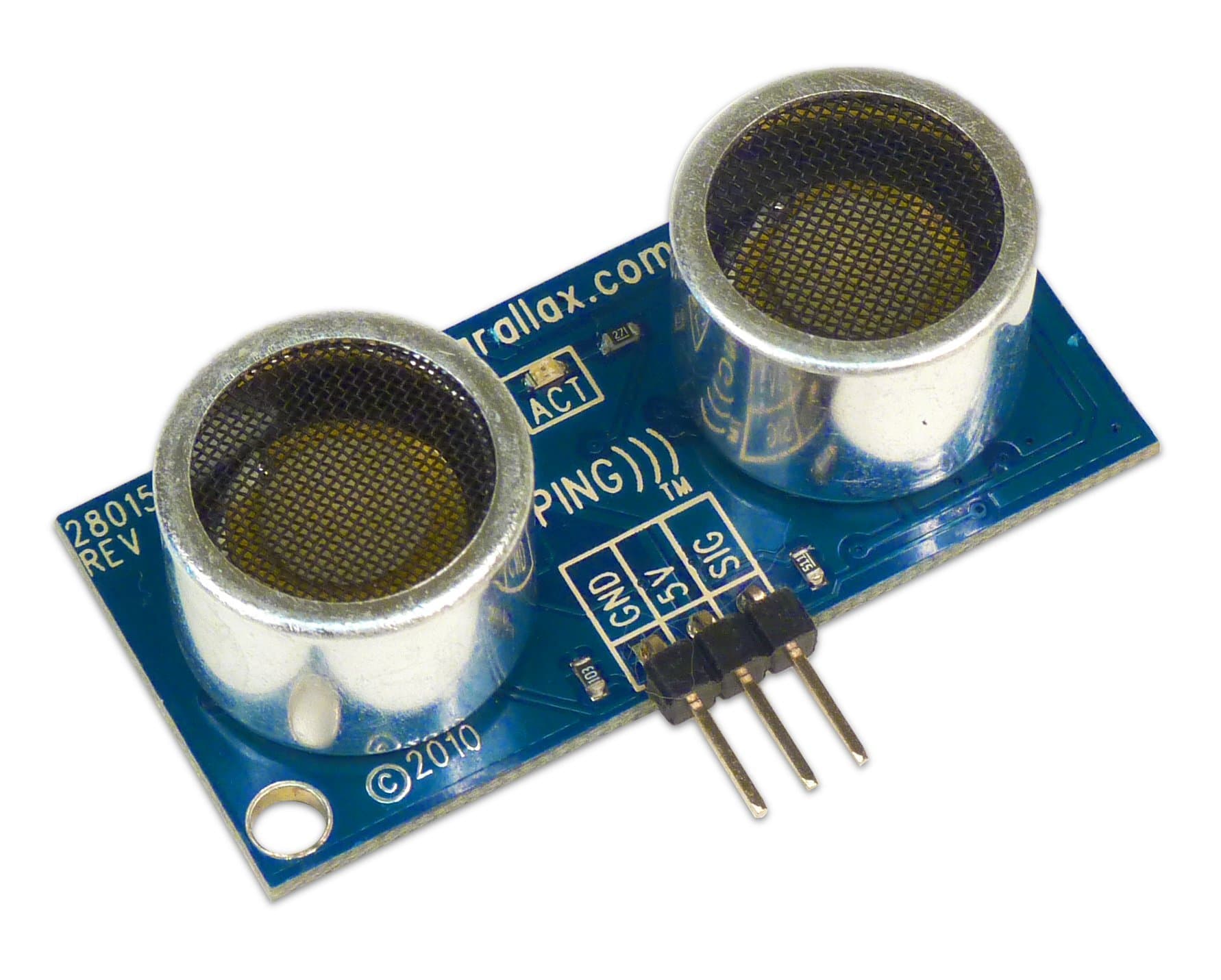 Parallax PING Ultrasound Sensor - For use with MINDS-I products