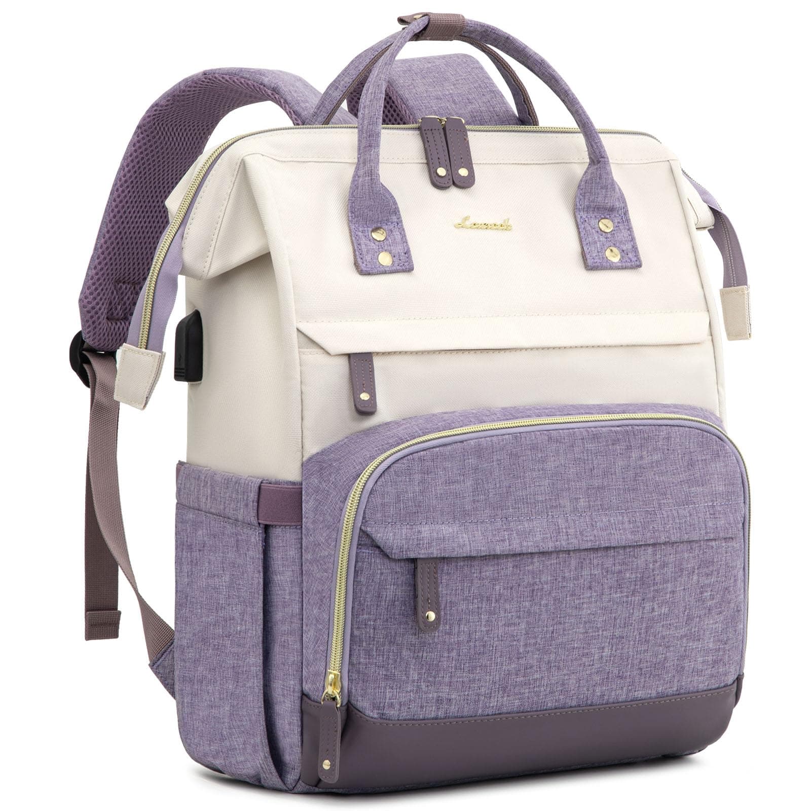 LOVEVOOKLaptop Backpack for Women, Work Backpacks Purse Teacher Backpack