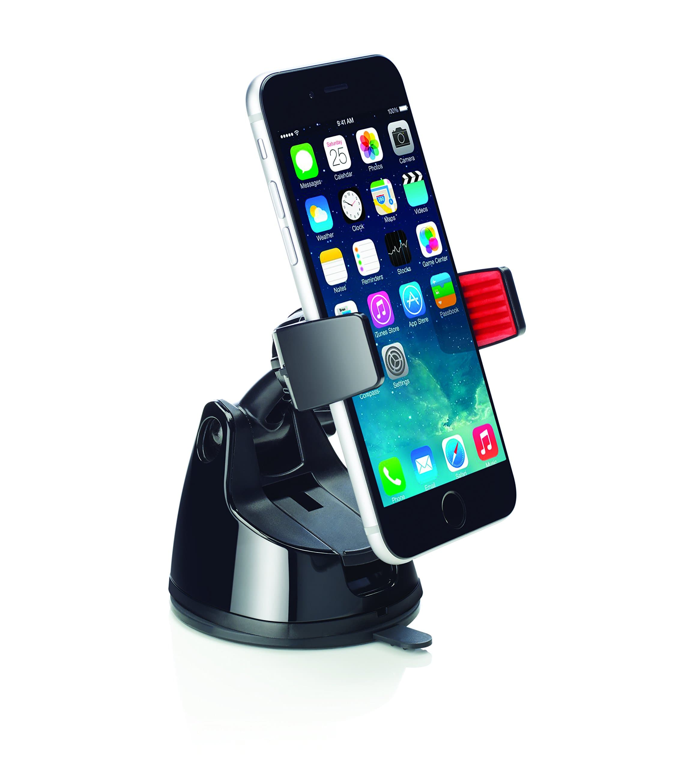 Osomount 360 Flex Universal Desk Mount in Car Holder Dashboard Windscreen for Any iPhone, Samsung Galaxy, Note & Other Smartphone