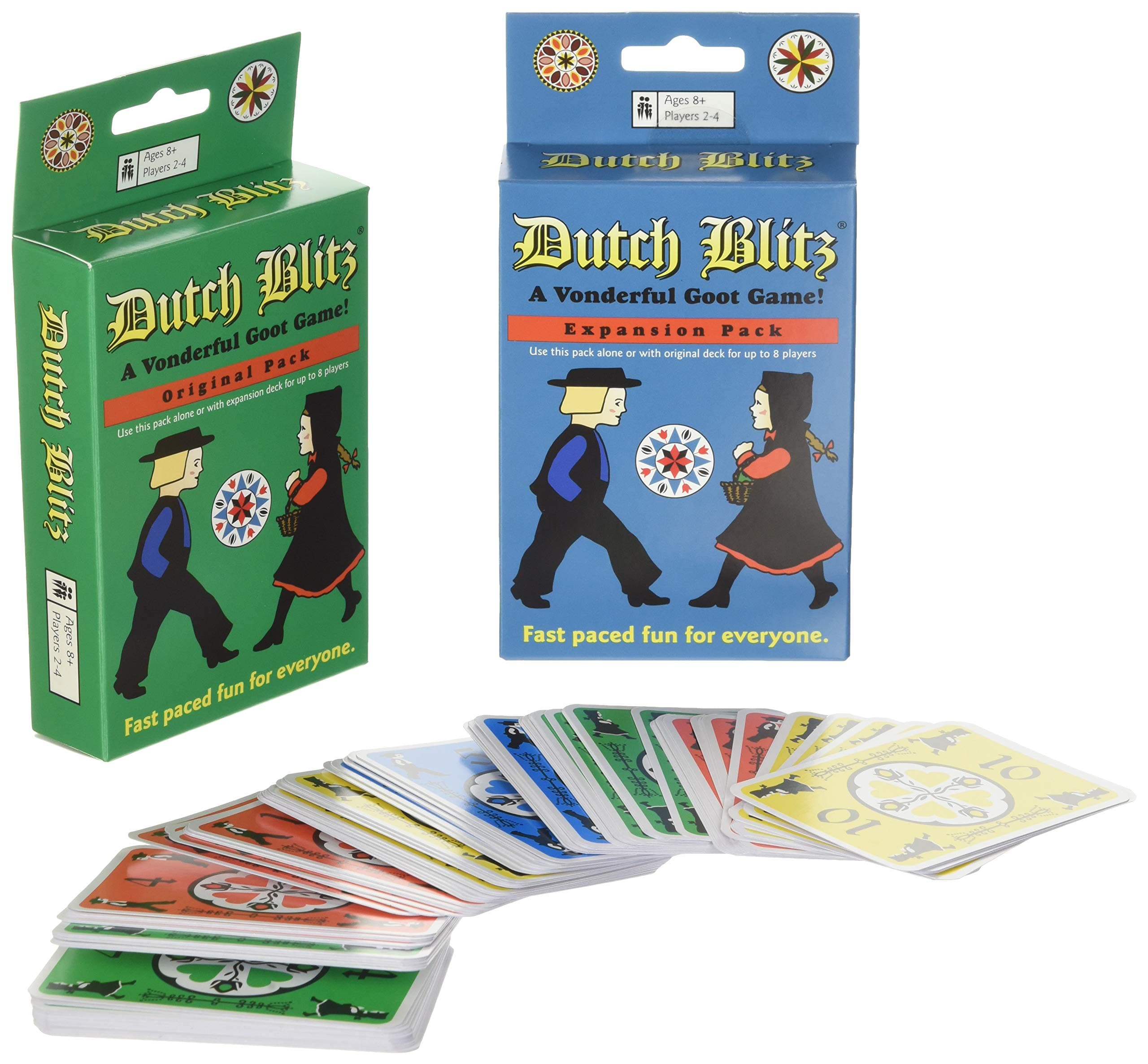 Original and Expansion Combo, Fast Paced Card Game, Fun for Everyone, Great Family Game, Combine Packs to Play With 2-4 Players, For Ages 8 and Up