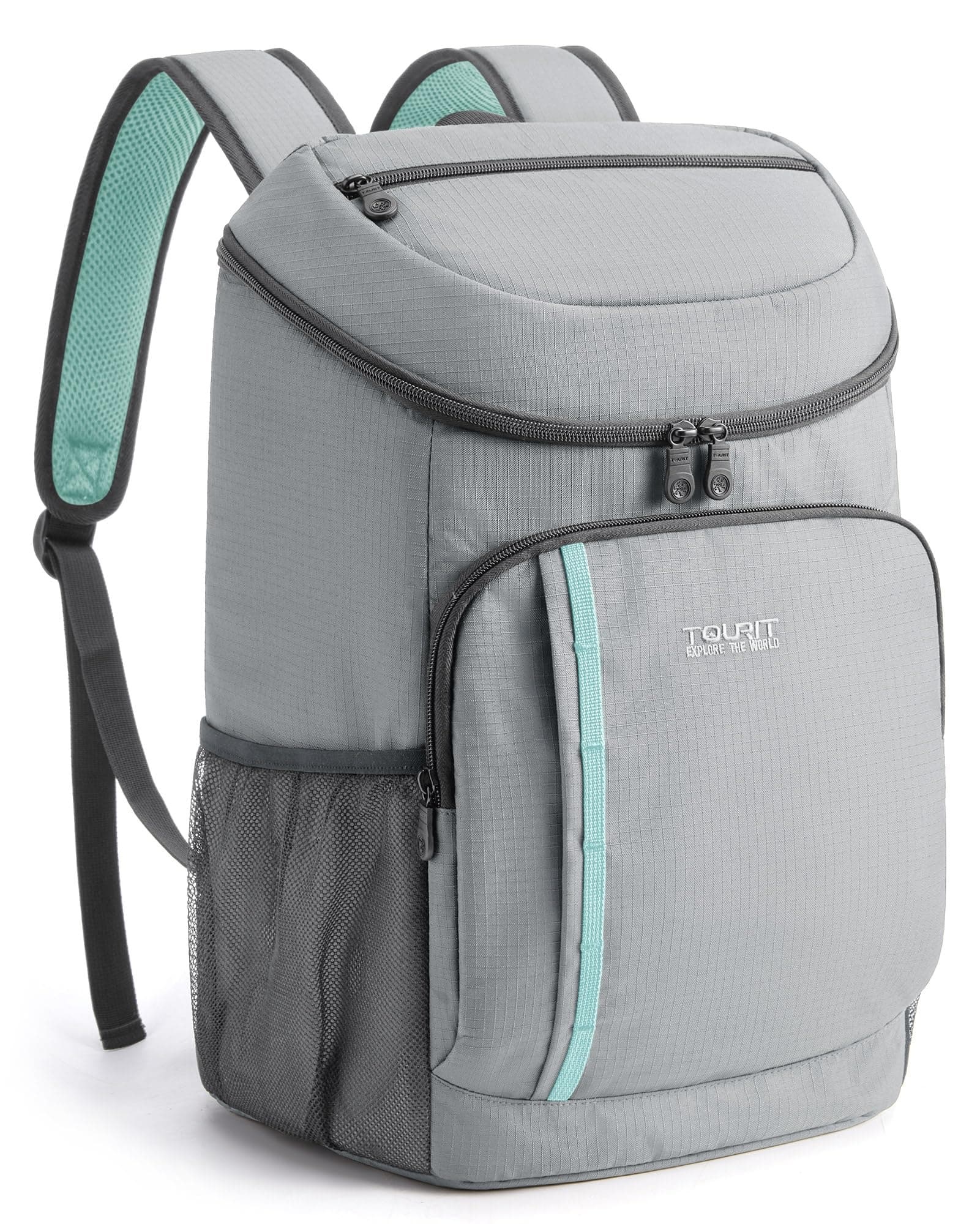 TOURIT Cooler Backpack 30 Cans Lightweight Insulated Backpack Cooler Leak-Proof Soft Cooler Bag Large Capacity for Men Women to Picnics, Camping, Hiking, Beach, Park or Day Trips