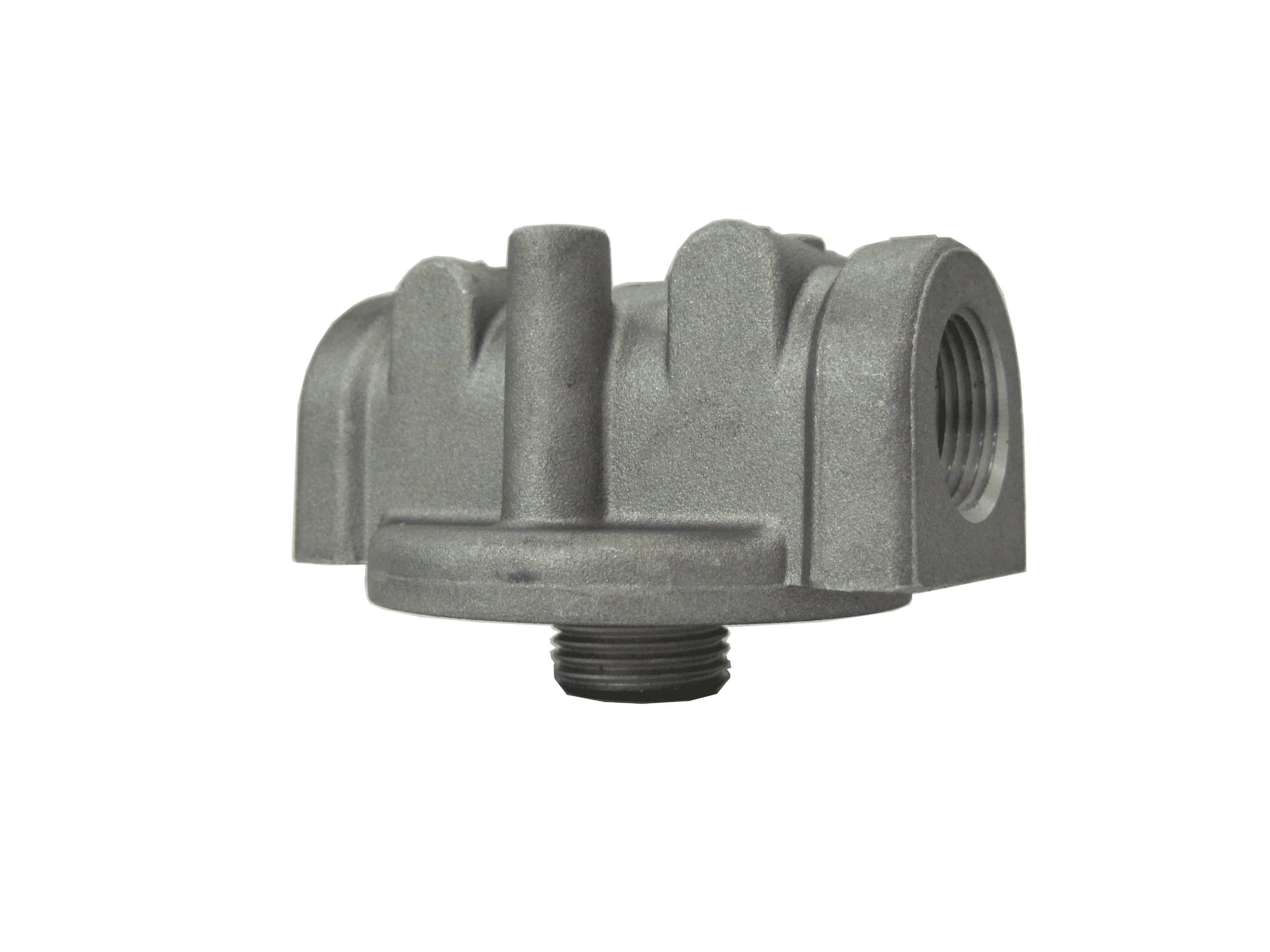 Prince FA1000-00 Filter Head, Cast Aluminum, No Bypass Spring, 20 gpm, 3/4" NPT Female