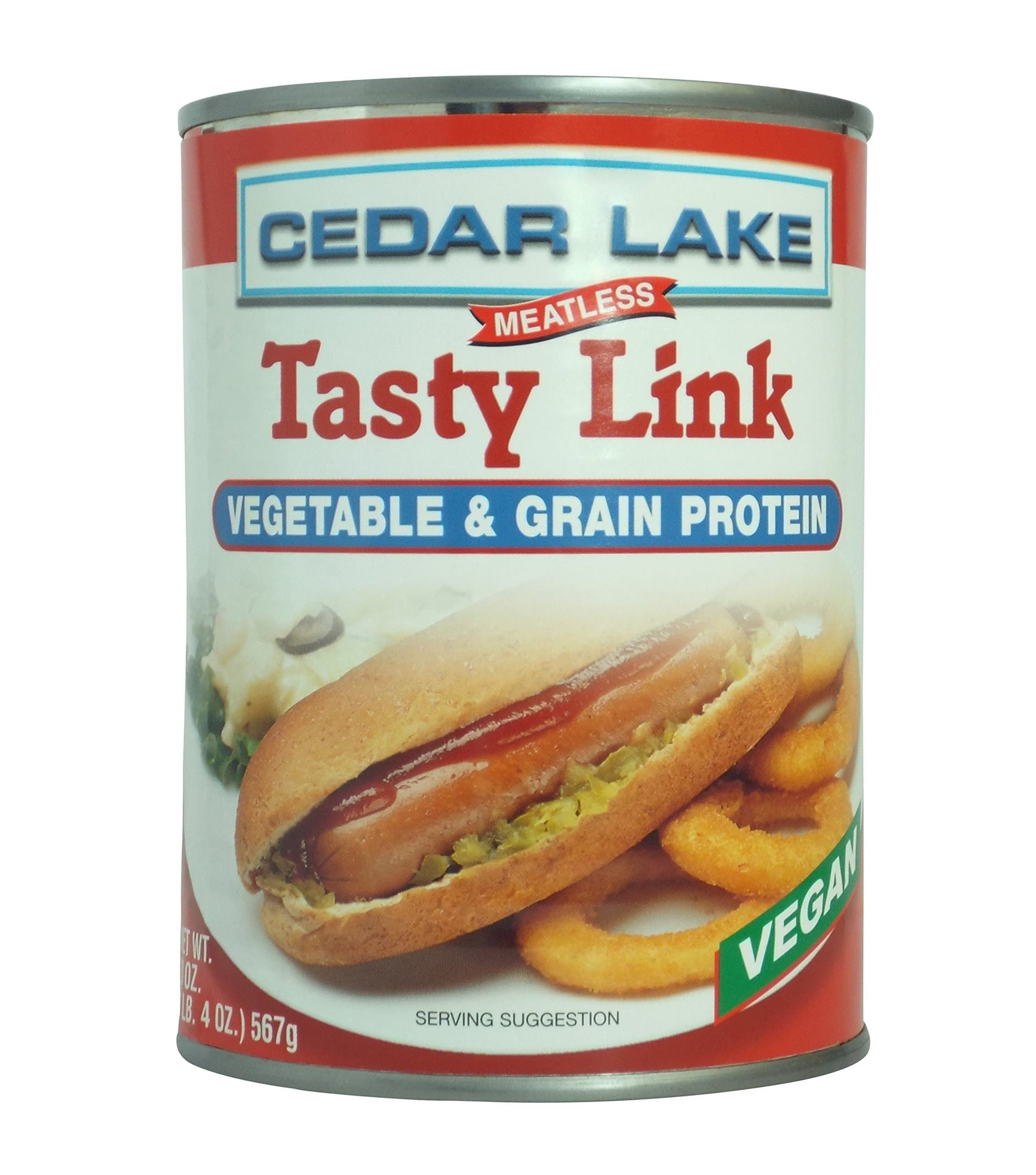 Cedar Lake Tasty Link - 12 Cans (Vegan)