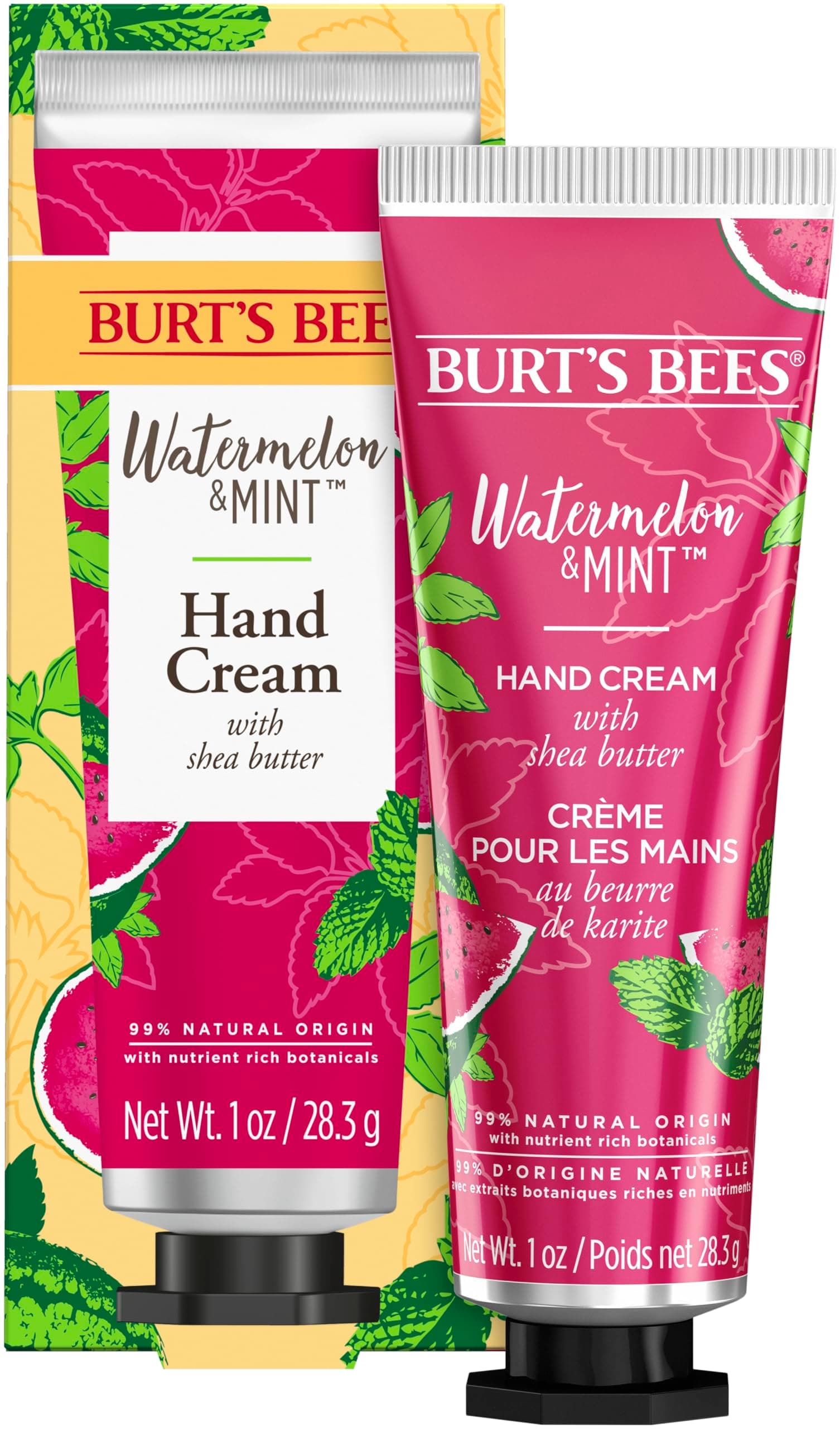 Burts Bees Watermelon & Mint Hand Cream, 1 OZ