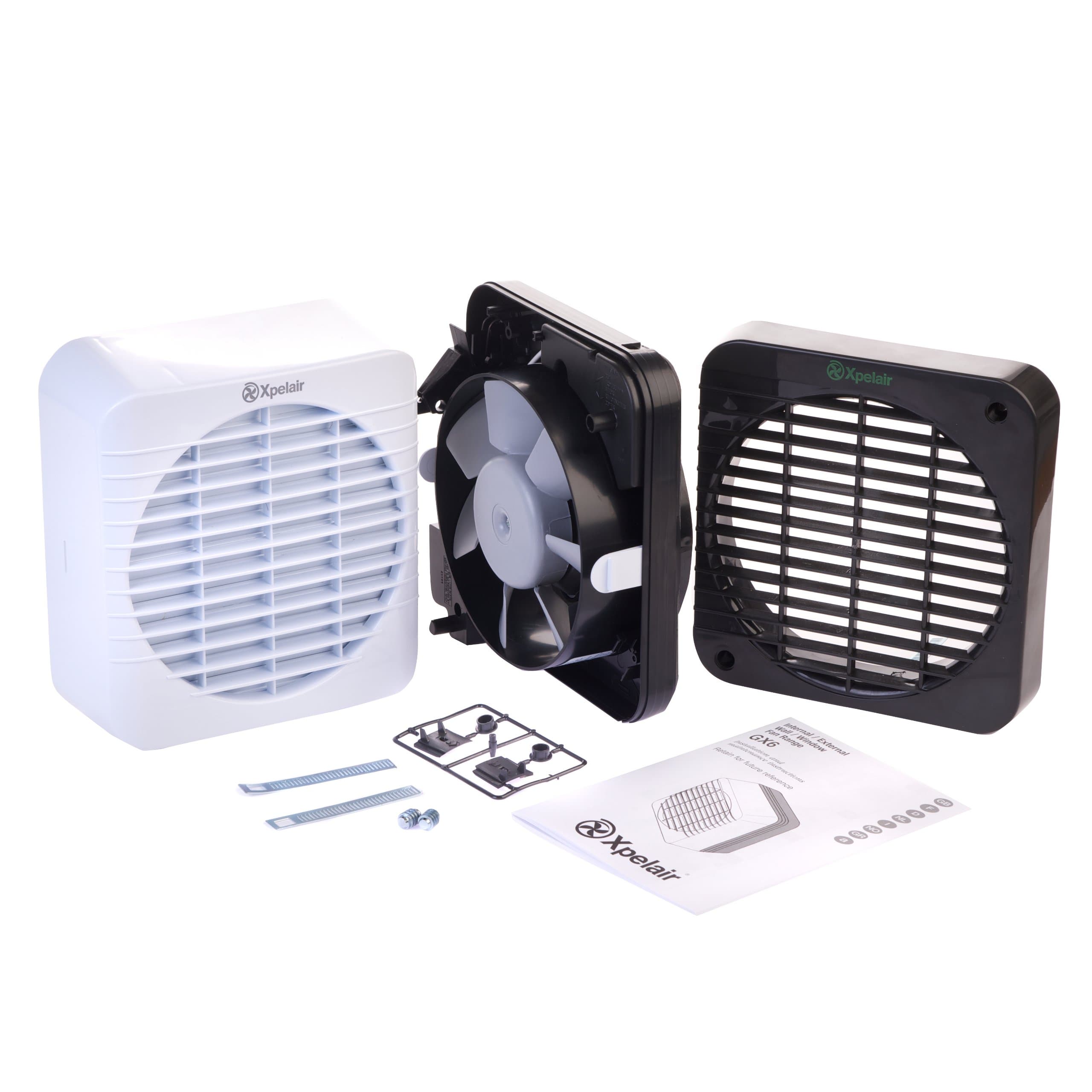 Xpelair GX6 Kitchen Window, Panel or Wall Extractor Fan