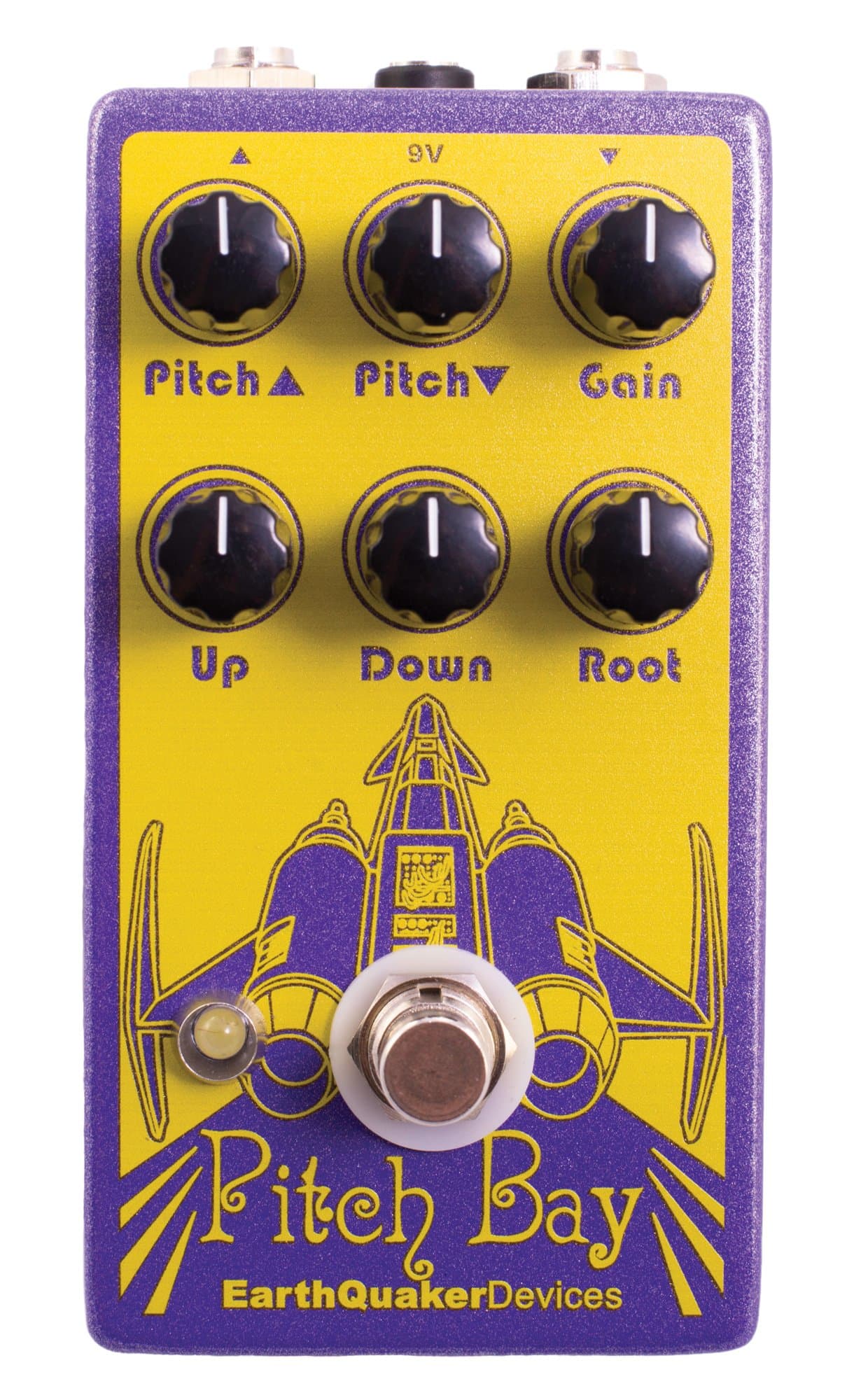 EarthQuaker Devices Pitch Bay Polyphonic Harmonizer and Distortion Generator Guitar Effects Pedal