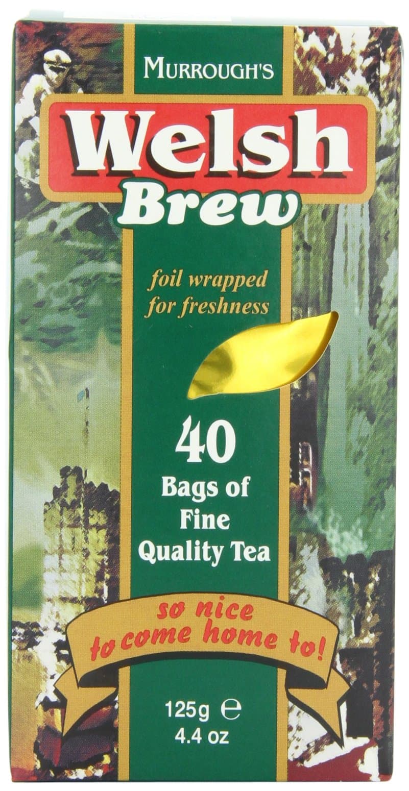 Welsh Brew Tea, Tea Bags, 40-Count Package, 4.4 oz, (Pack of 4)