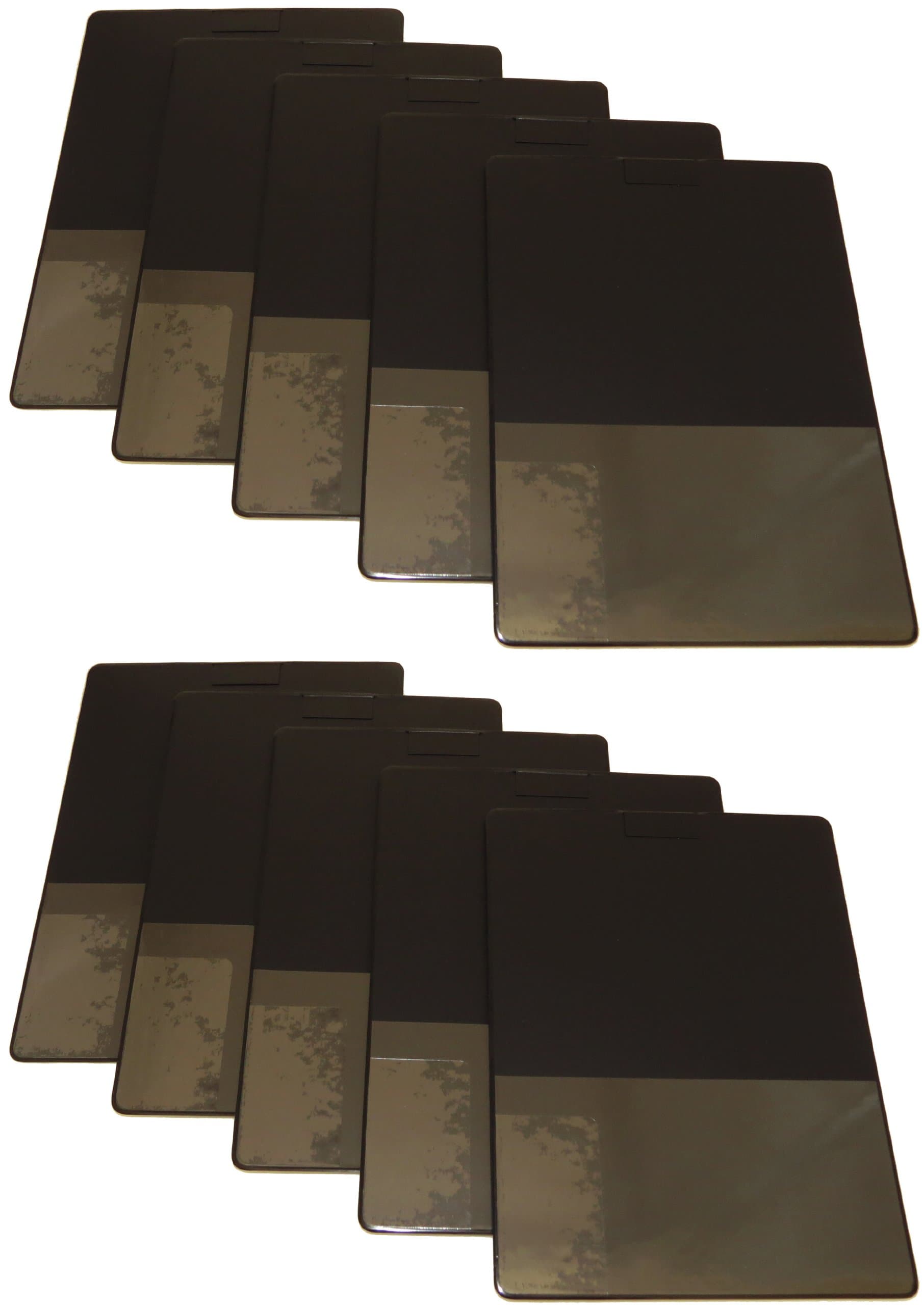 Lapboard Pocket Board Document Holder - Package of 10 (Black)