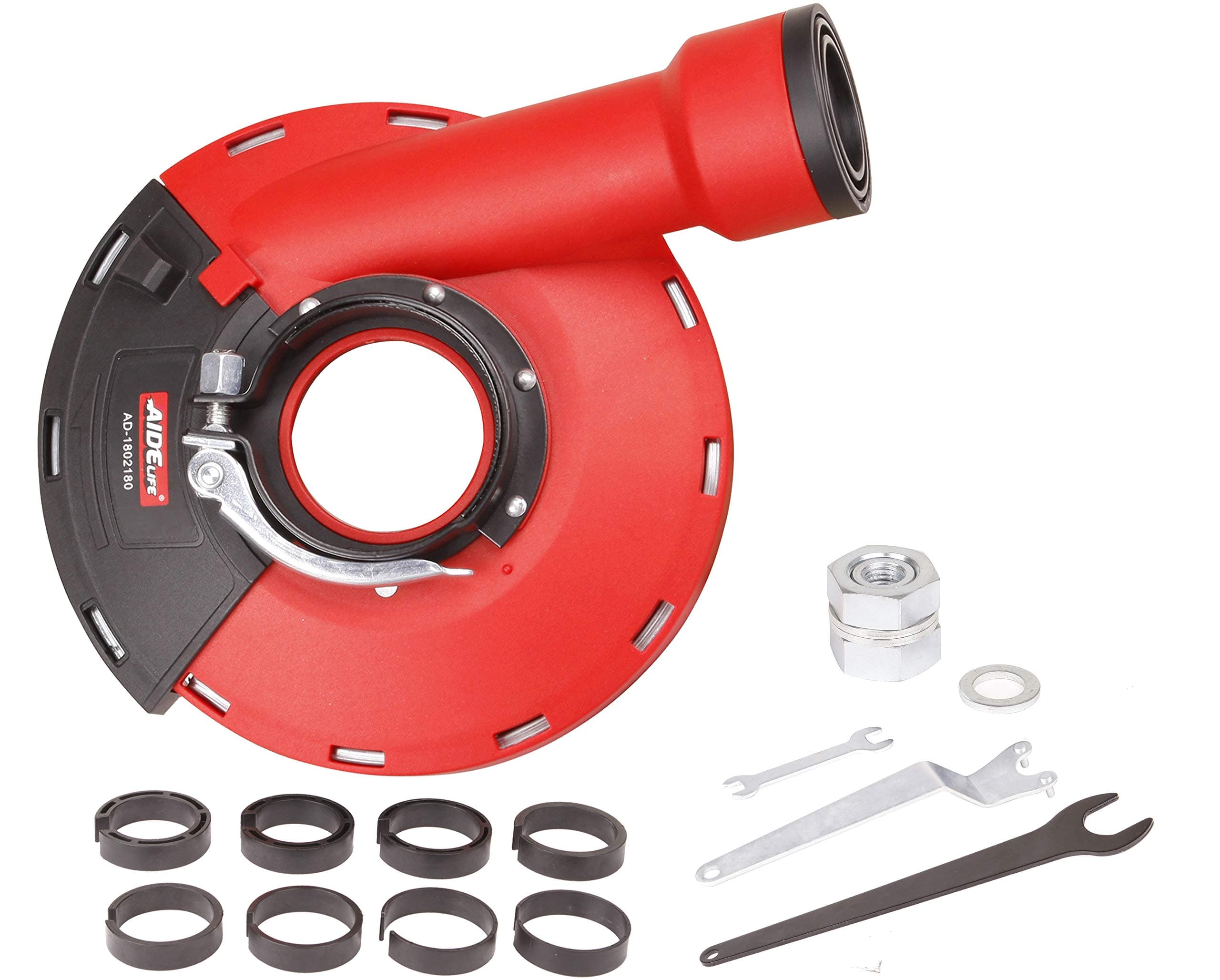 Aidelife Expert Surface Grinding Dust Shroud for Angle Grinder, Universal 7-Inch AD-1802180