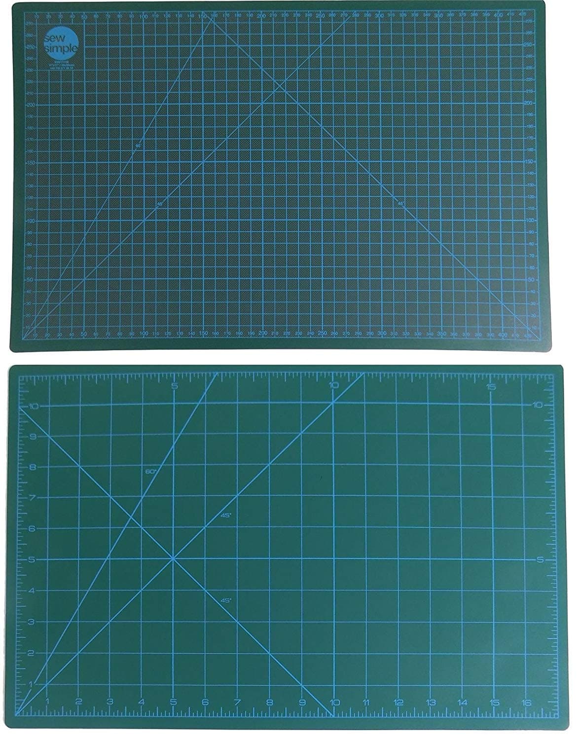 11" x 17" Green Self Healing Cutting Mat