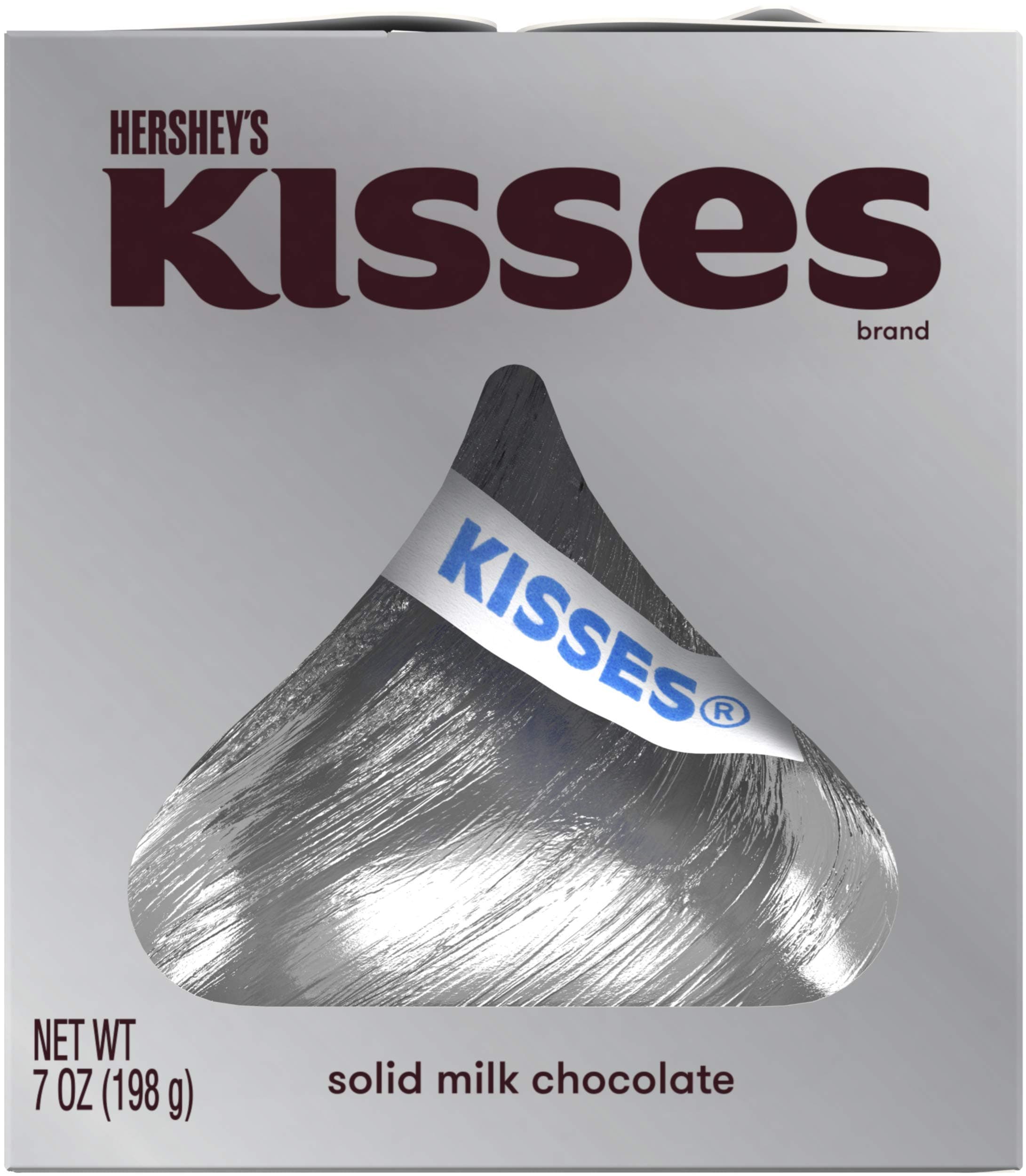 Hershey's Kisses Solid Milk Chocolate Gift Box Hershey'S Kisses, 7 Oz