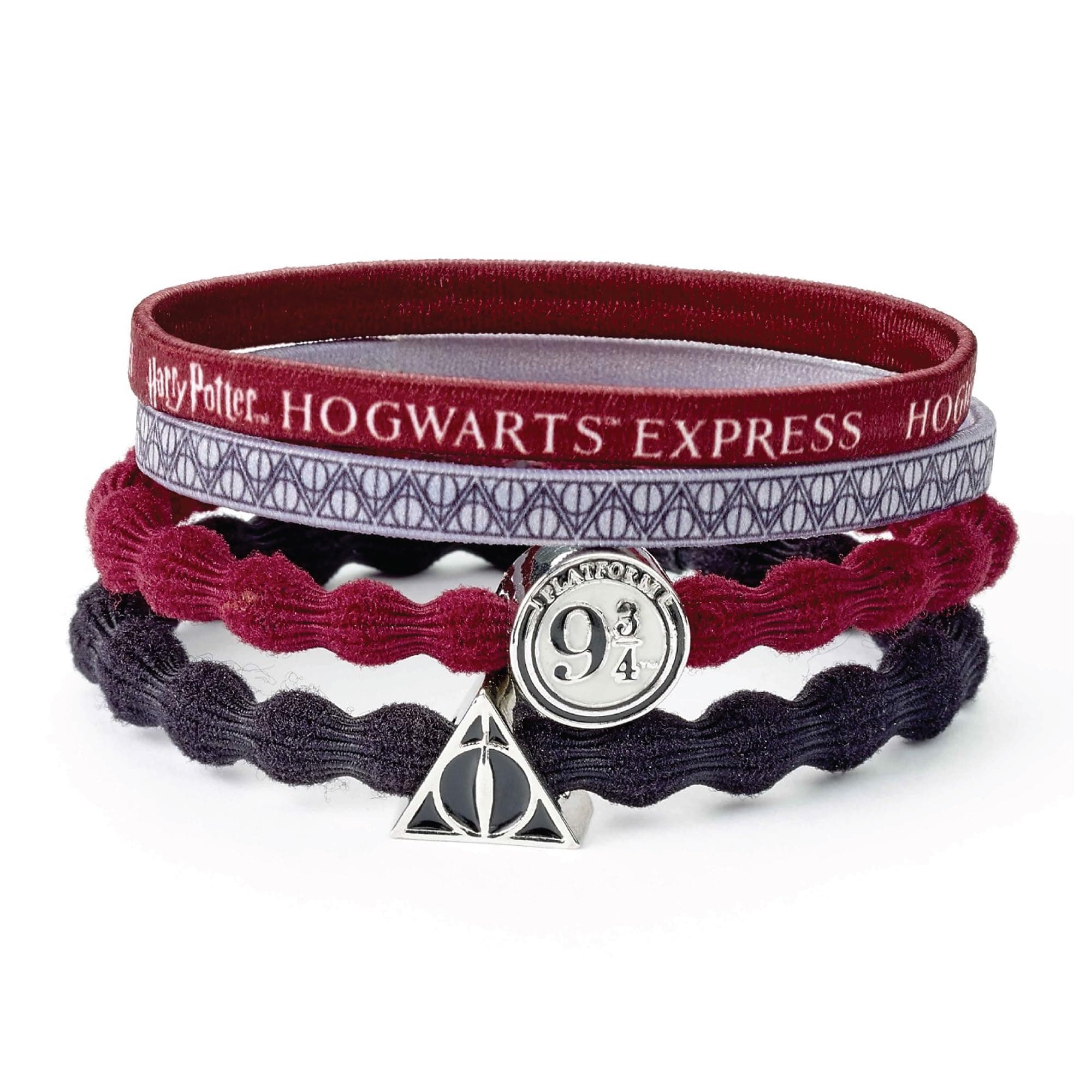 Official Harry Potter Platform 9 3/4 & Deathly Hallows Hair Band Set by The Carat Shop