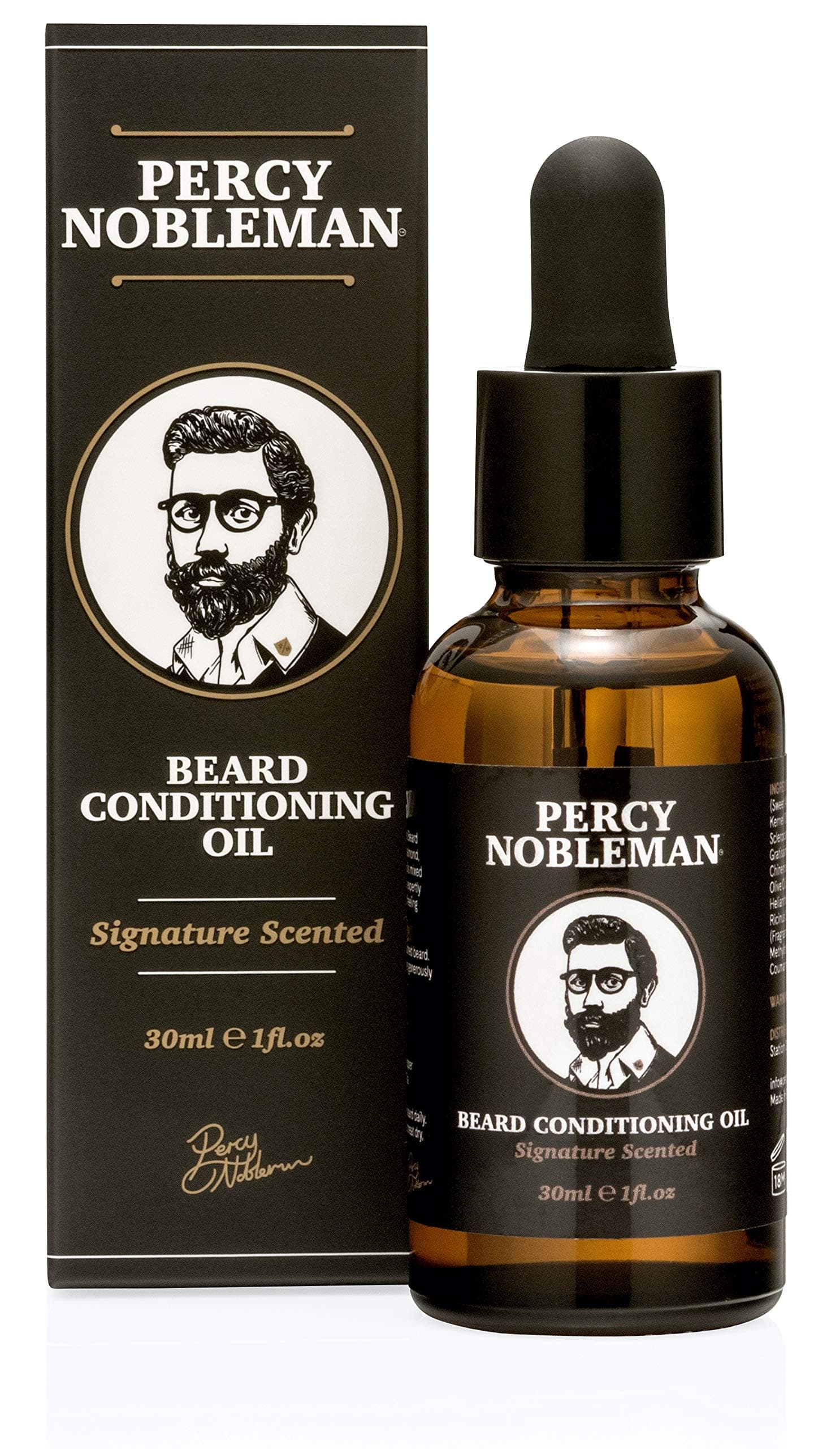 Beard Oil by , 99% Beard Conditioning Oil With a Mixture of Quality Ingredients that Softens and Conditions your Facial Hair. (30ml)