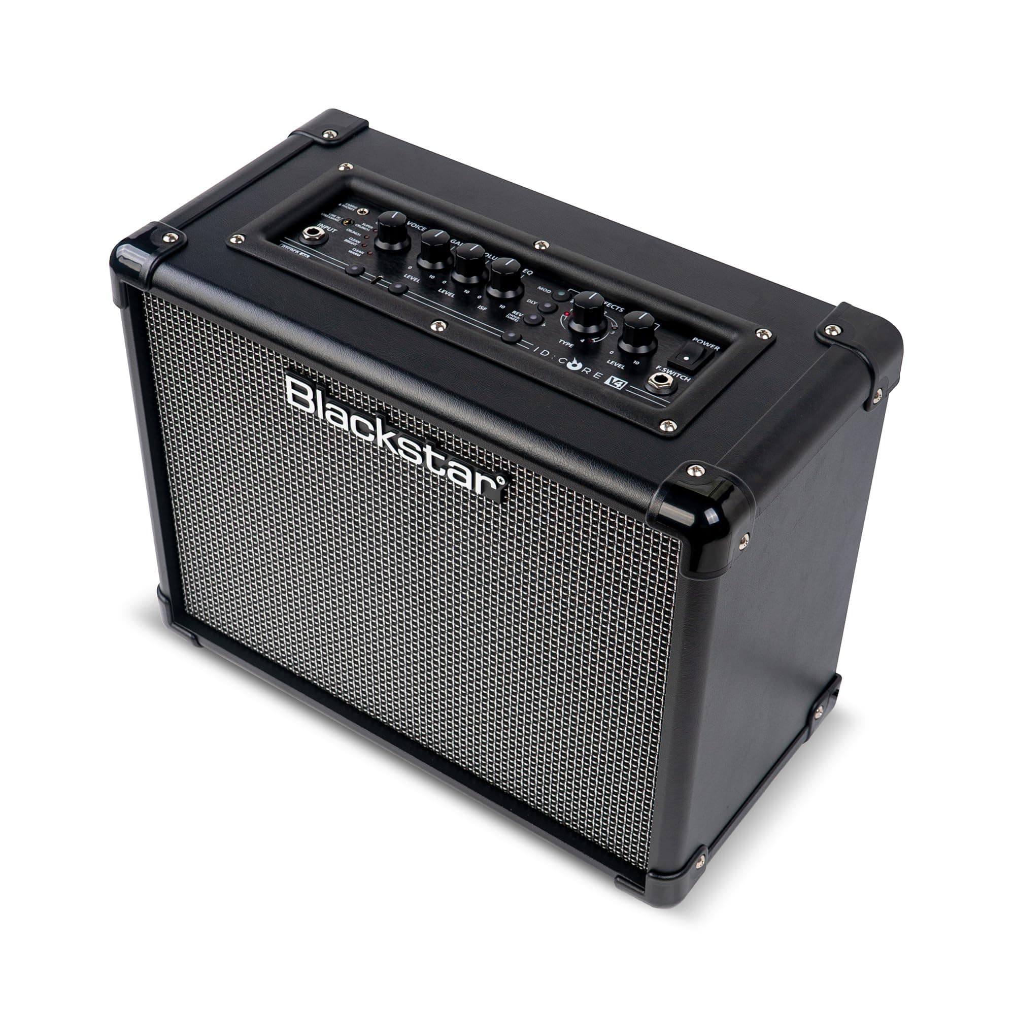 Blackstar ID:Core 20 V4 Stereo Digital Combo Amplifier with Super Wide Stereo Sound, CabRig Lite, Blackstars Patented ISF Tone Control and USB-C Connectivity (20-Watt)