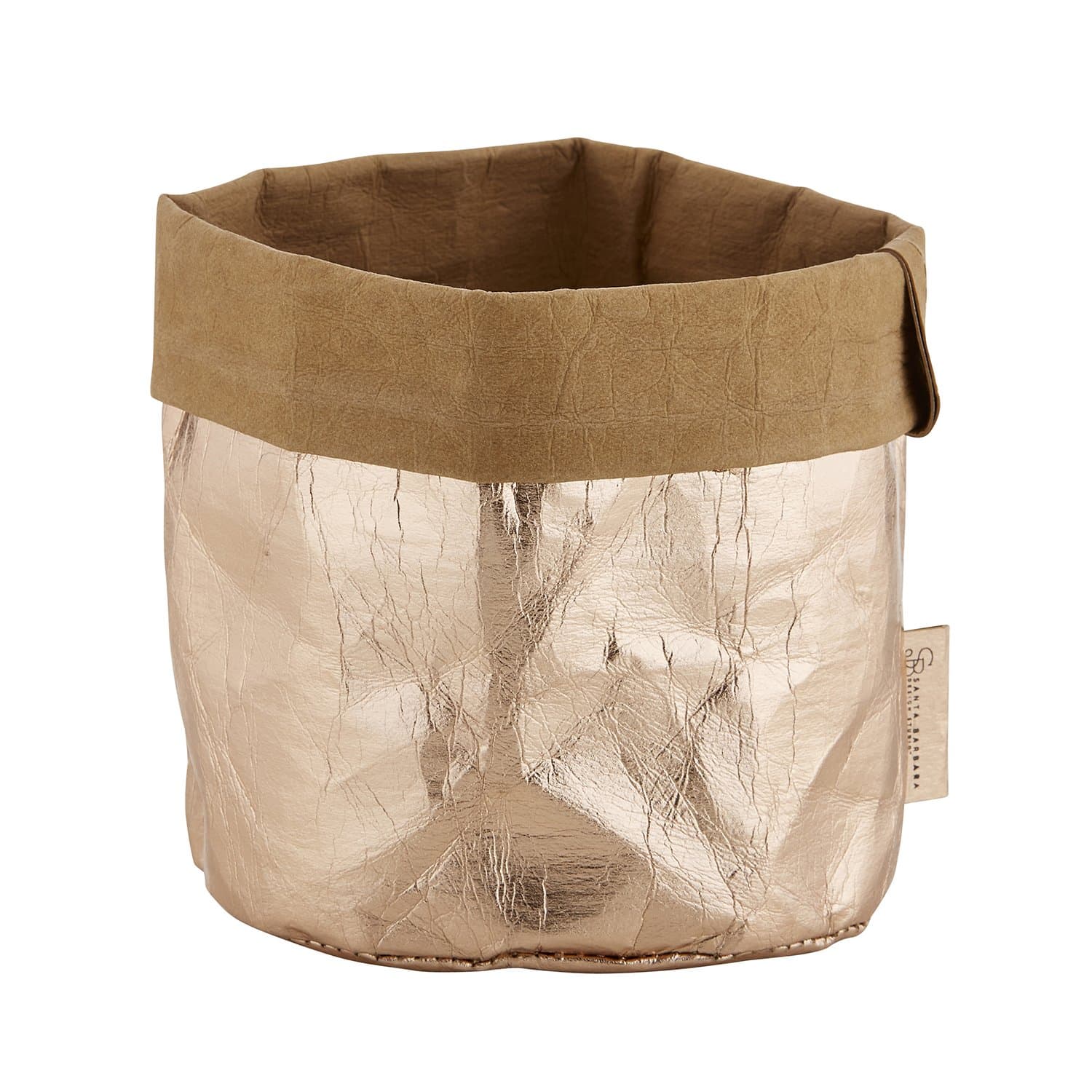 SB Design Studio D1855 Table Sugar Washable Paper Holder 4.5 x 4.5-Inches Rose Gold