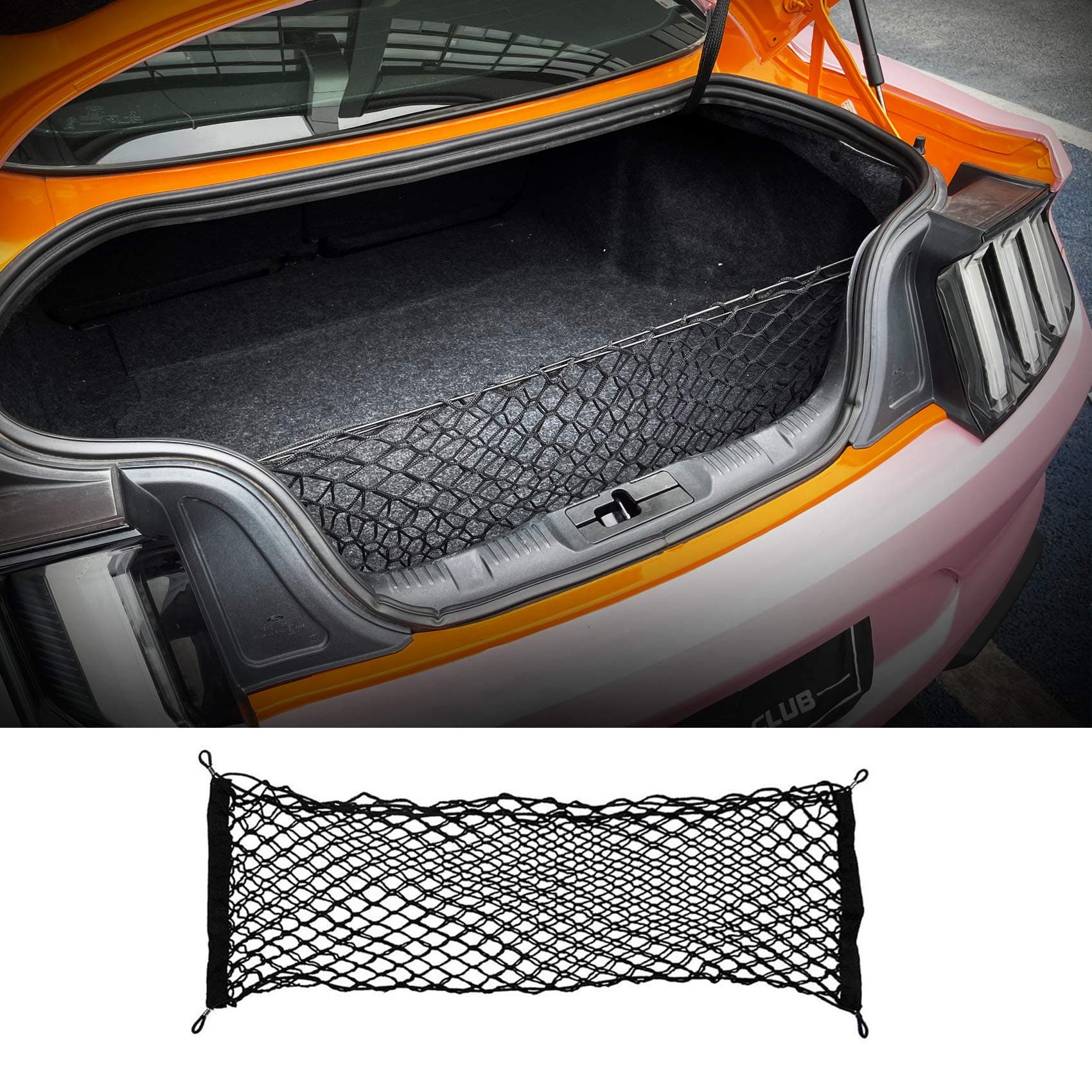 Trunk Cargo Net Accessories for Ford Mustang 2015-2025