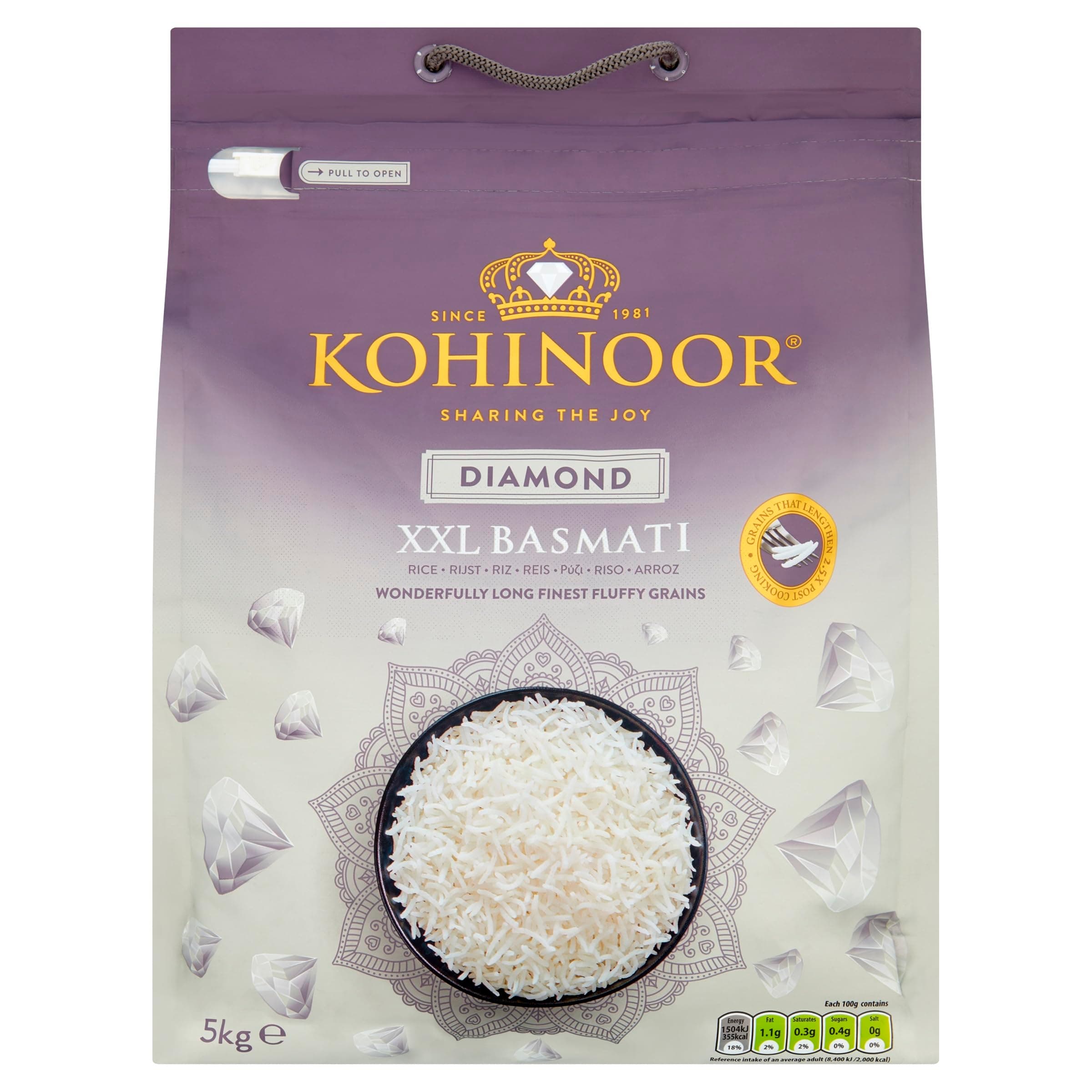 Kohinoor Diamond XL Basmati 5kg