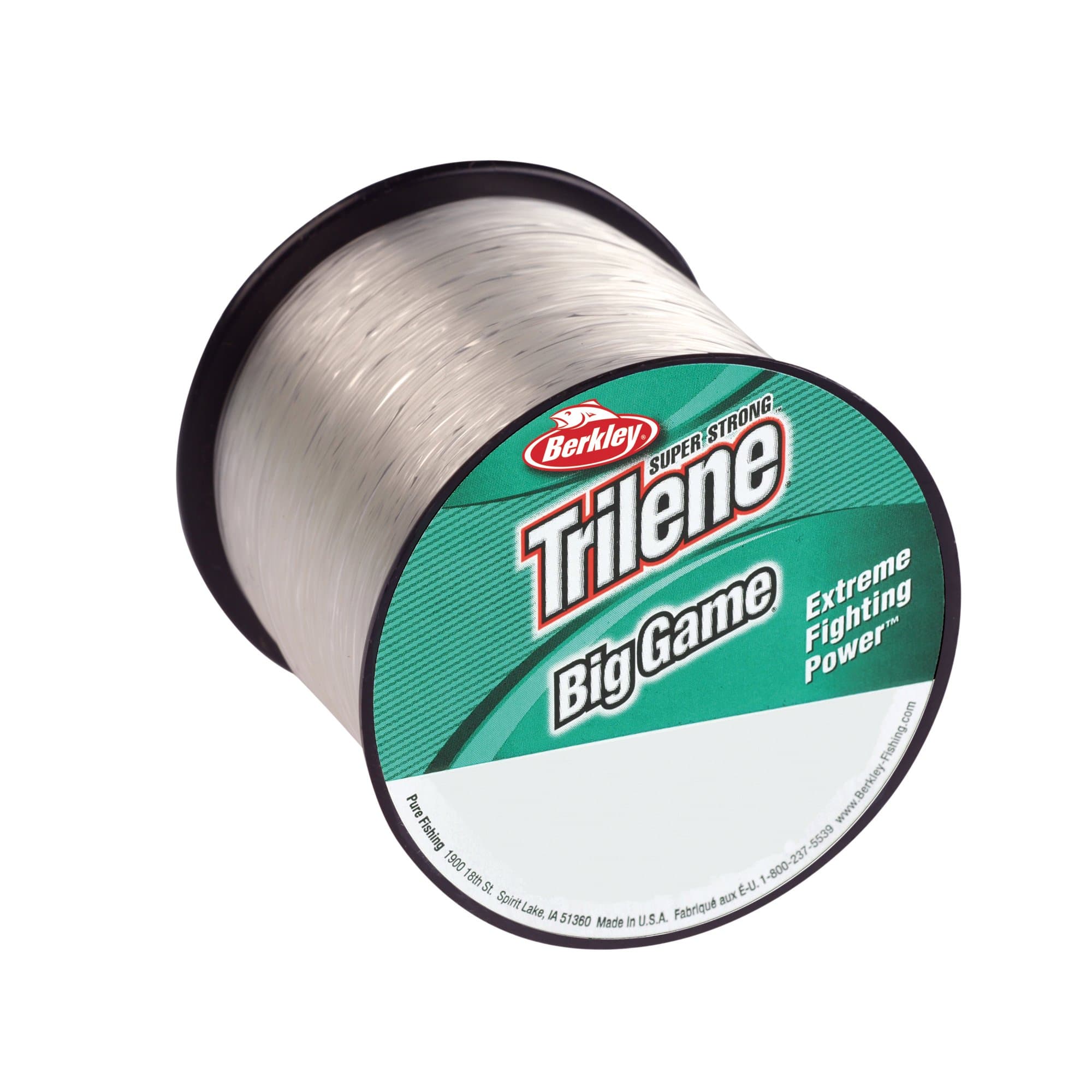 Berkley Big Game Monofilament Trilene Custom Spool 650 Yd, pound test 20
