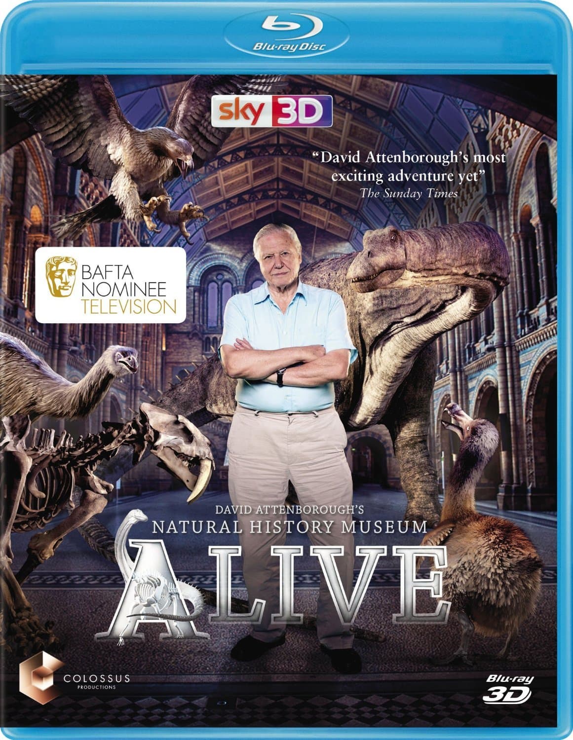 David Attenborough's Natural History Museum Alive 3D (Blu-ray 3D)