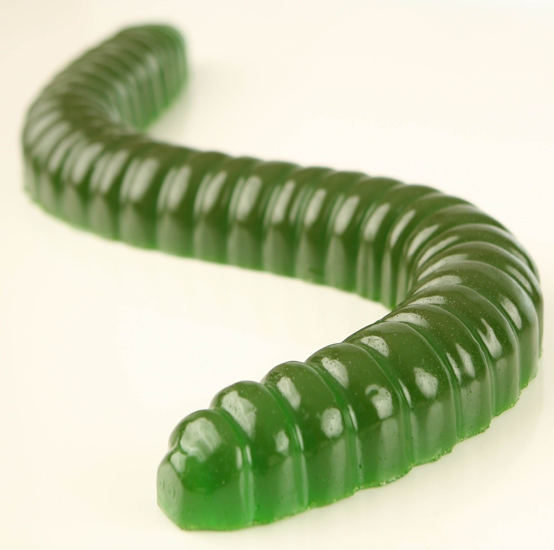 World's Largest Gummy Worm - Sour Green