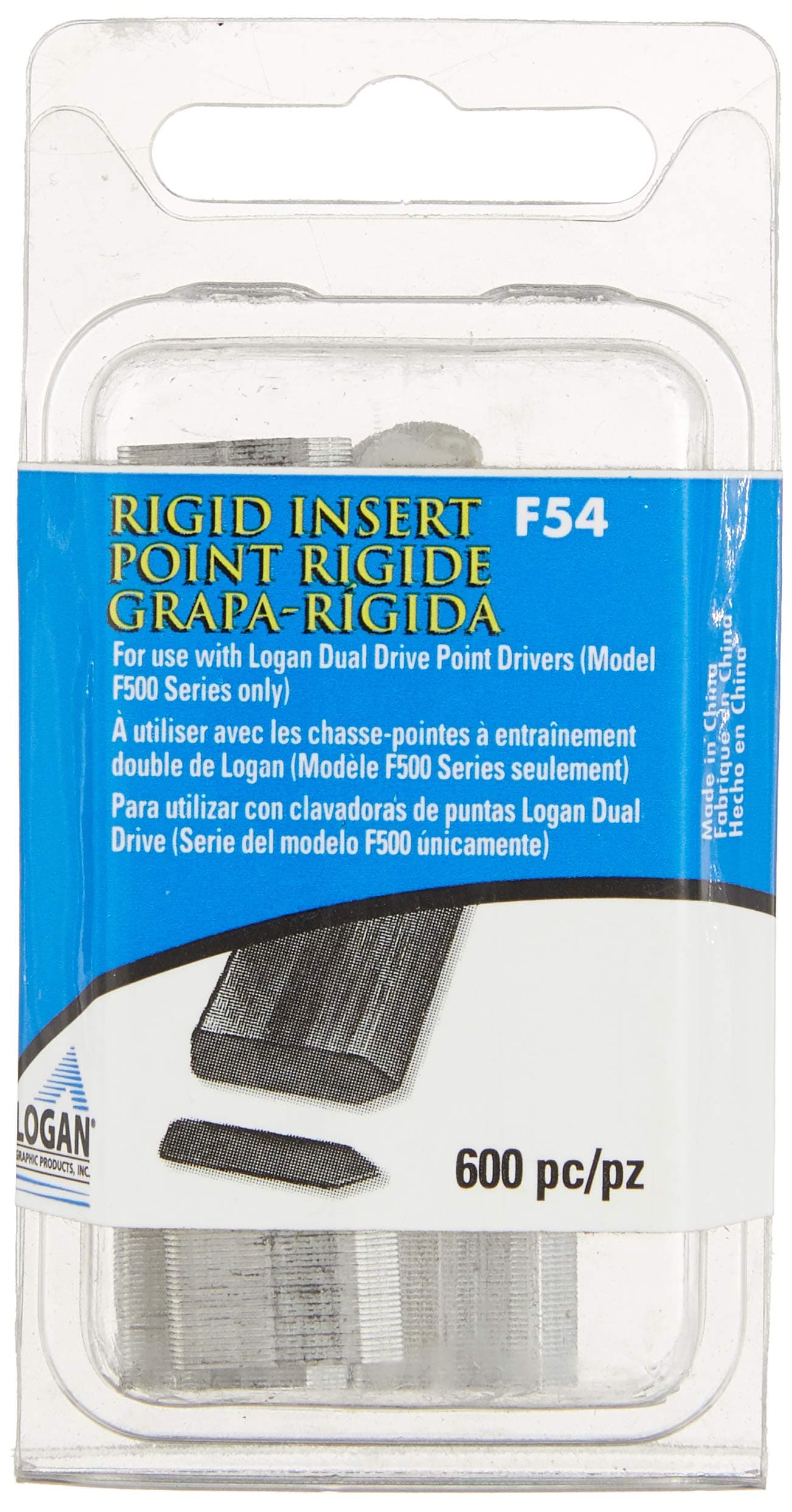 Logan F54 Rigid Points for F500 Dual Driver Pack of 600