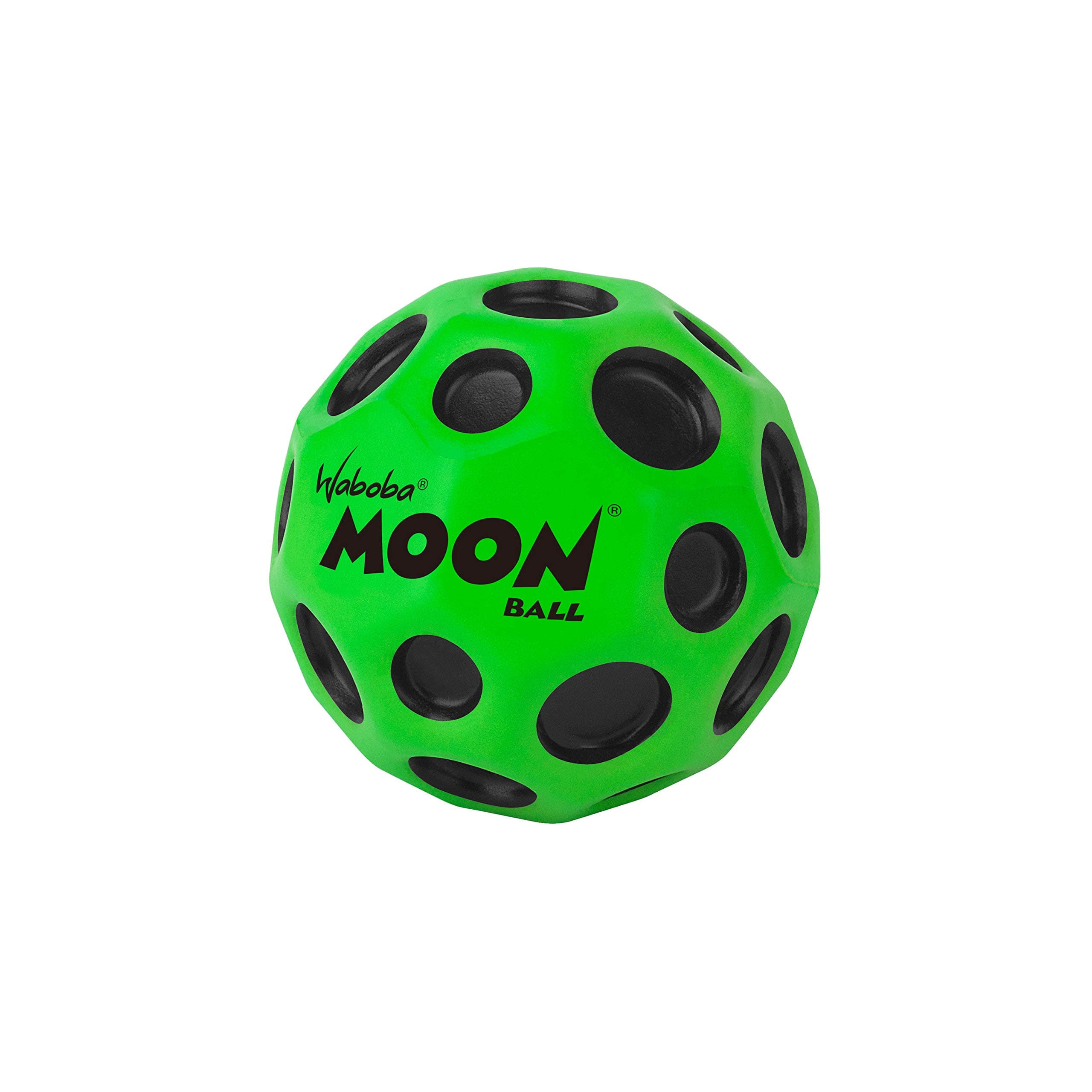 Waboba The Original Moon Ball - Hyper Bouncy Ball – Makes Pop Sound When Bounced - All Ages Extreme Bounce & Fun - Perfect for Active Play & Indoor or Outdoor Games
