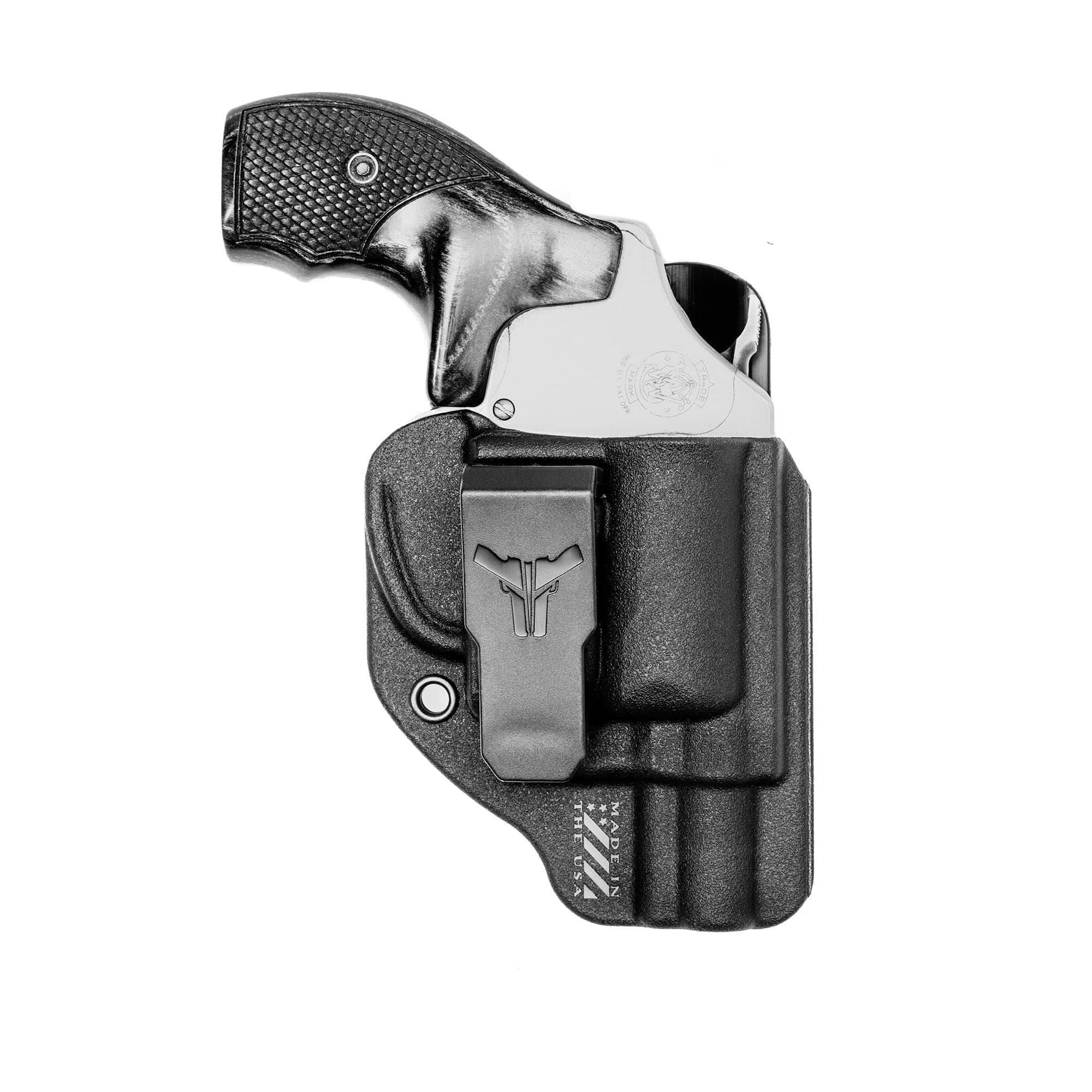 Smith & Wesson J Frame 442 642 637 IWB Holster - USA Made - Fits S&W Revolver 442 642 637- Inside Waistband Concealed Carry (Right Hand) - Klipt IWB Holster by Blade-Tech Holsters