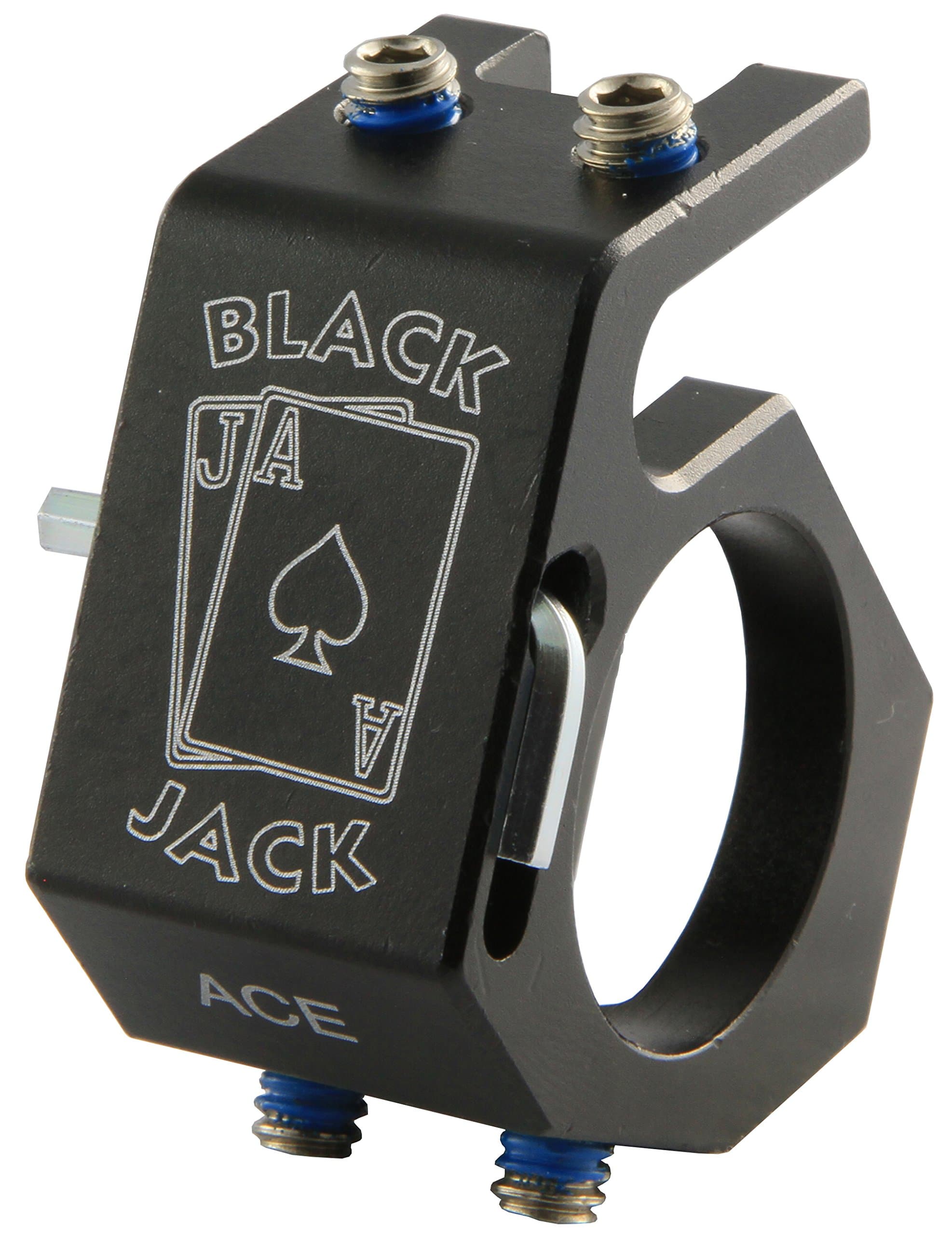 Blackjack ACE Firefighter Helmet Aluminum Flashlight Holder