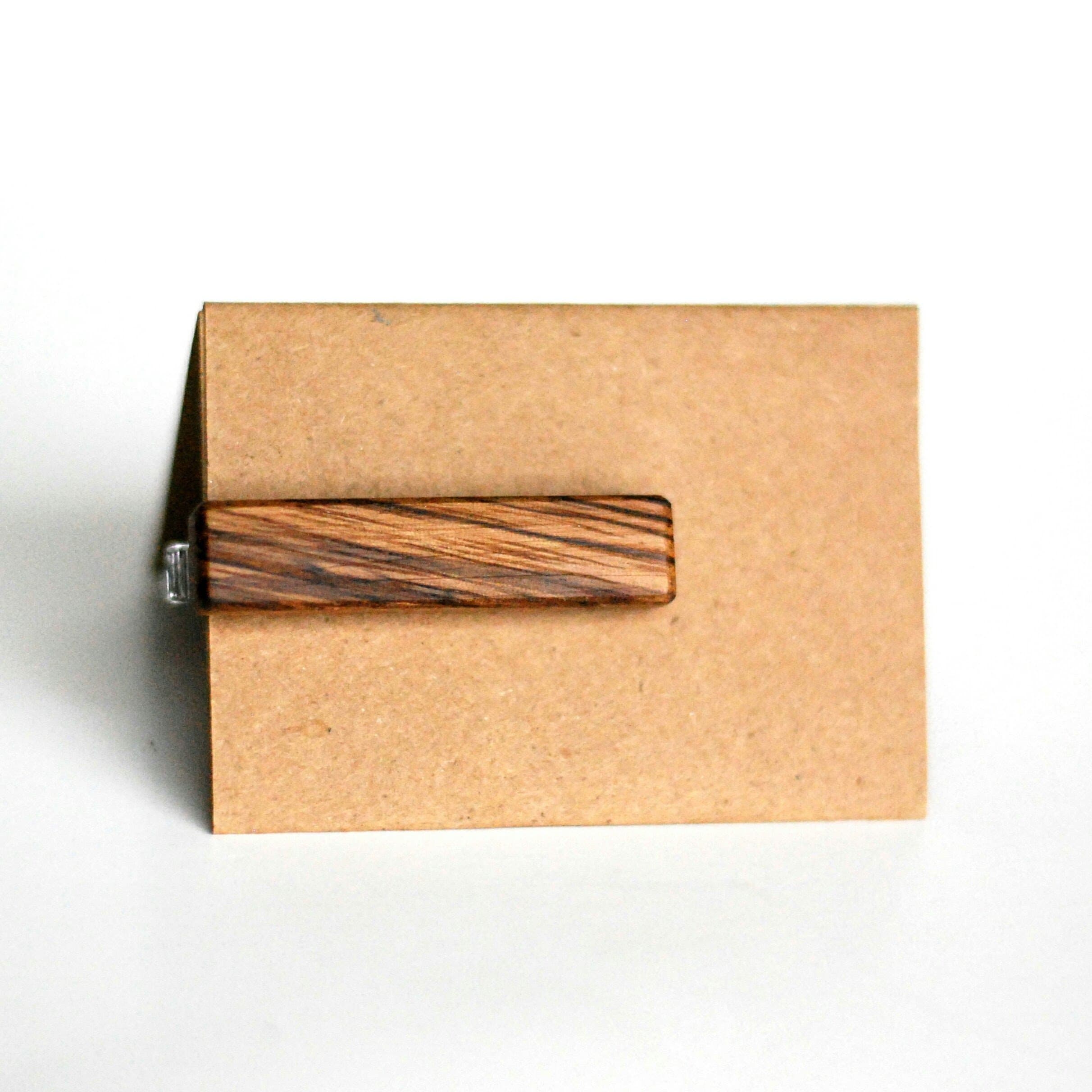 Trending - Mens - Exotic - Wood - Tie - Bar