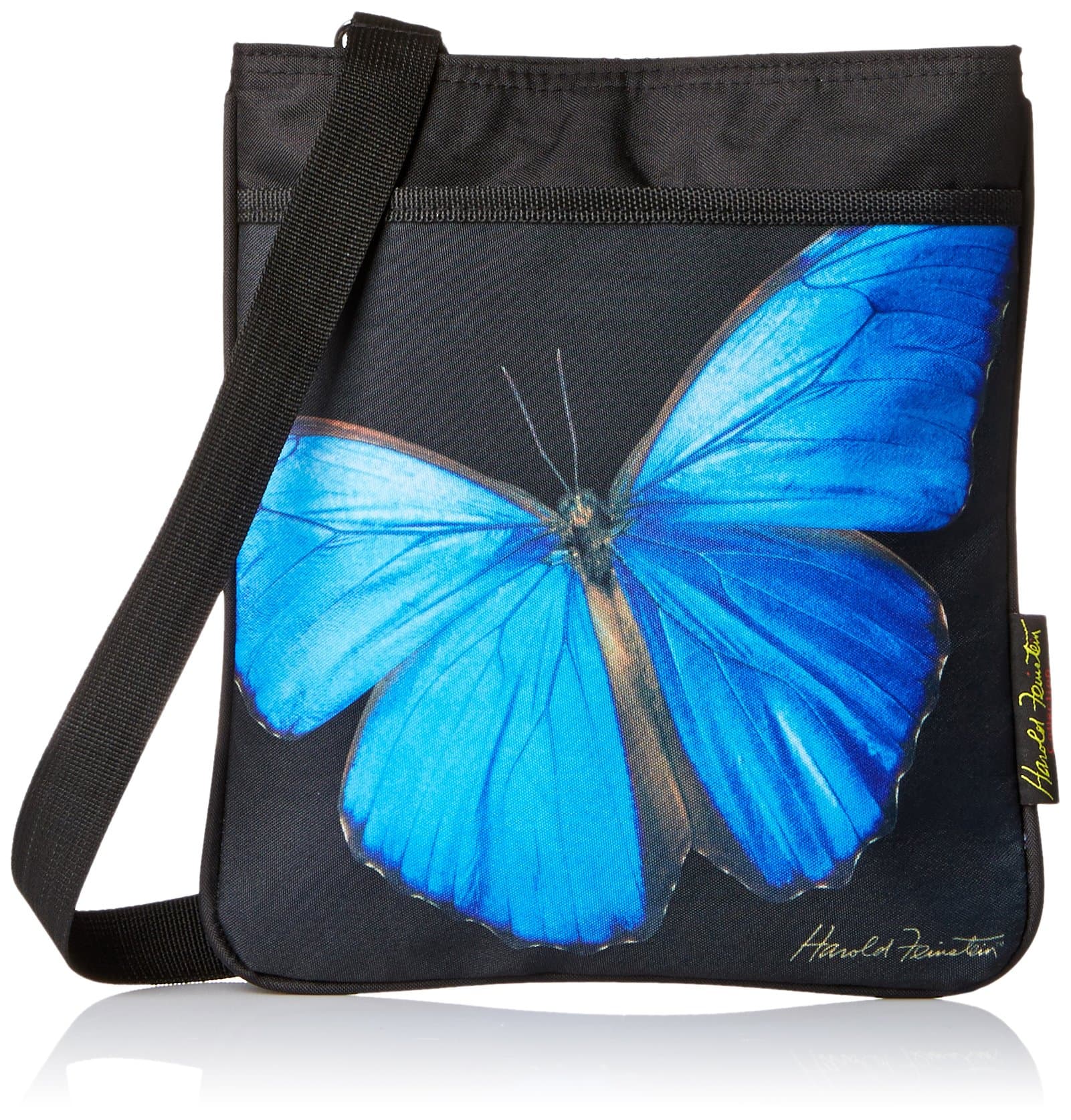 Harold Feinstein Blue Butterfly-Cross Body Bag, Multi, One Size