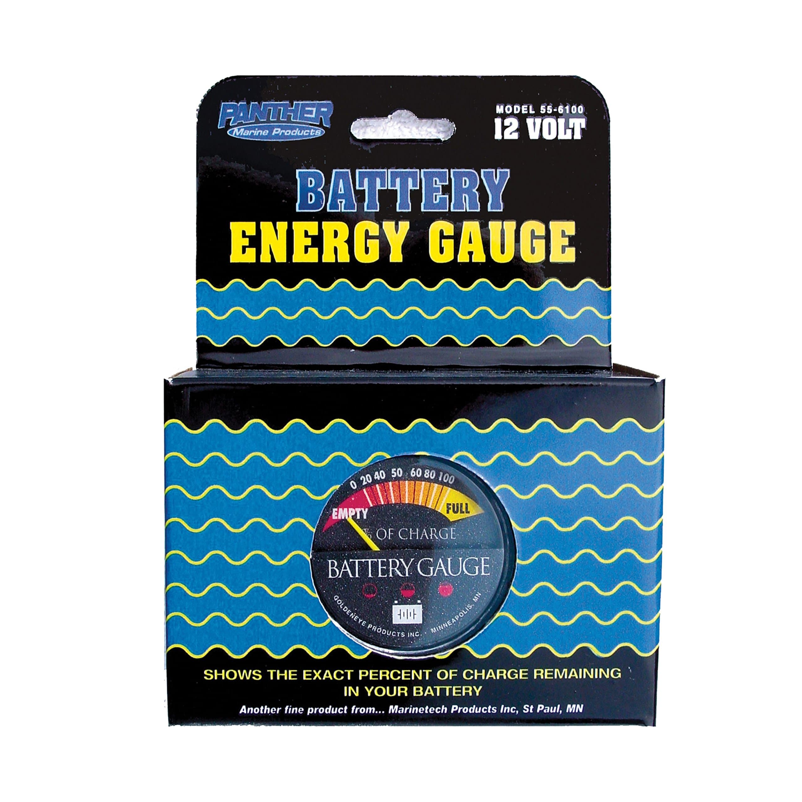Panther 55-6100 Instrument Panel Round Battery Gauge
