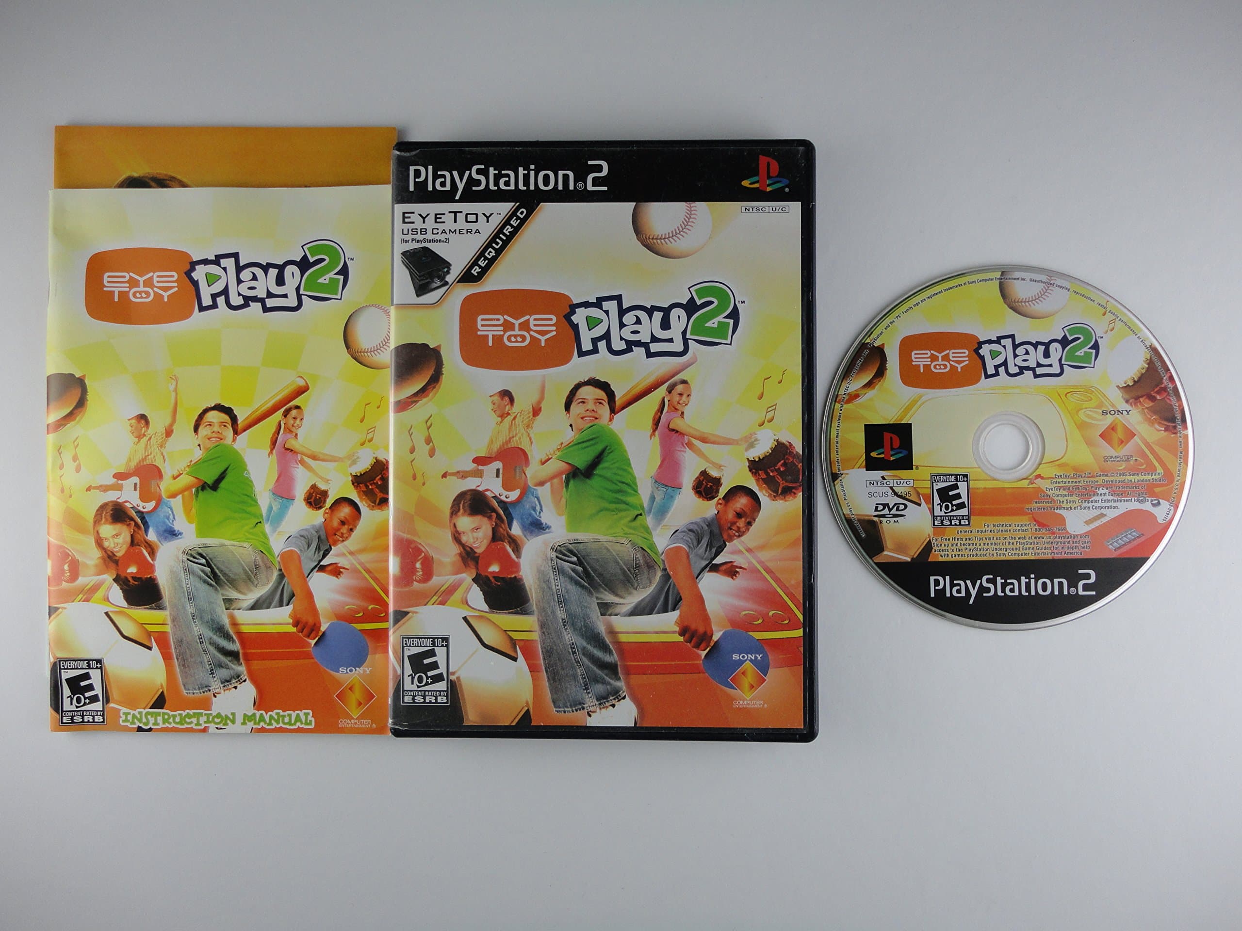 Eye Toy Play 2 with Camera - PlayStation 2