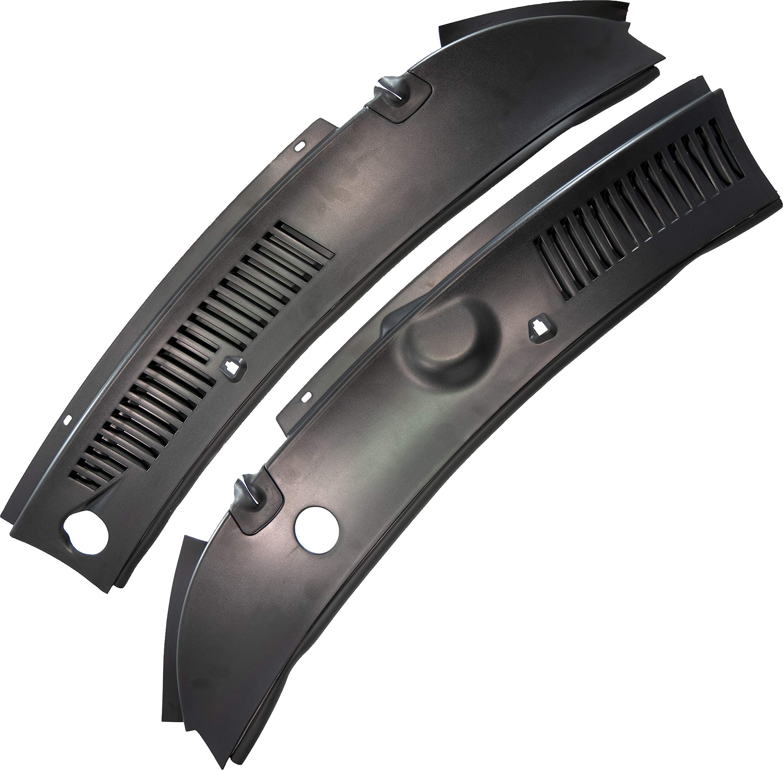 APDTY 141389 Windshield Wiper Replacement Plastic Cowl Grille Fits 1999-2004 Ford Mustang (Fits Outside Bottom Of Front Windshield ; Replaces 3R3Z-6302228-AAA, 3R3Z6302228AAA)