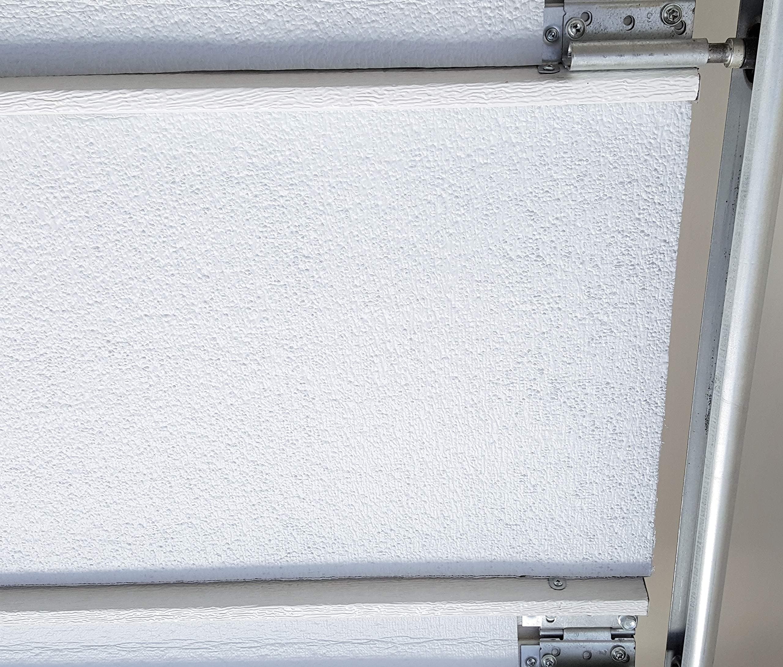 White Double Garage Door Insulation Weatherization Kit Reflective Foam (not Bubble) 5 Panel 18' x 8'