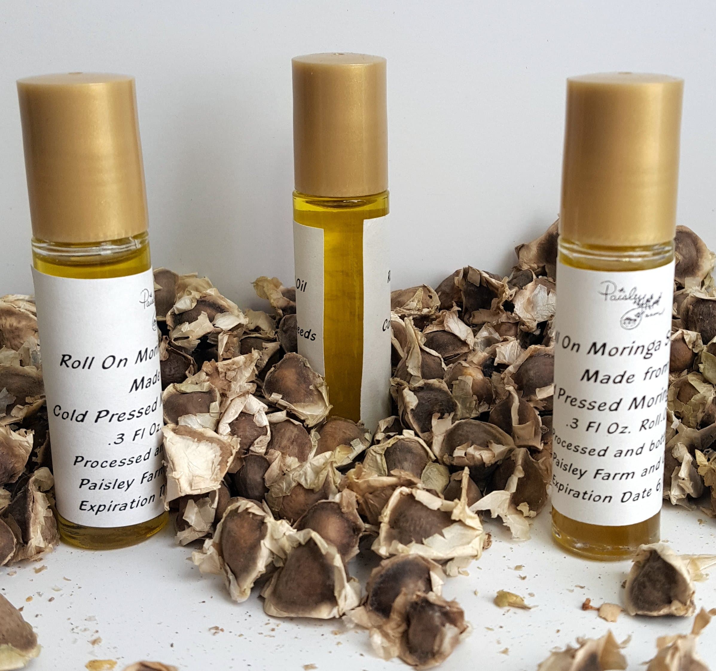 Moringa Oliefera Seed Oil Roll On (3 Roll On)