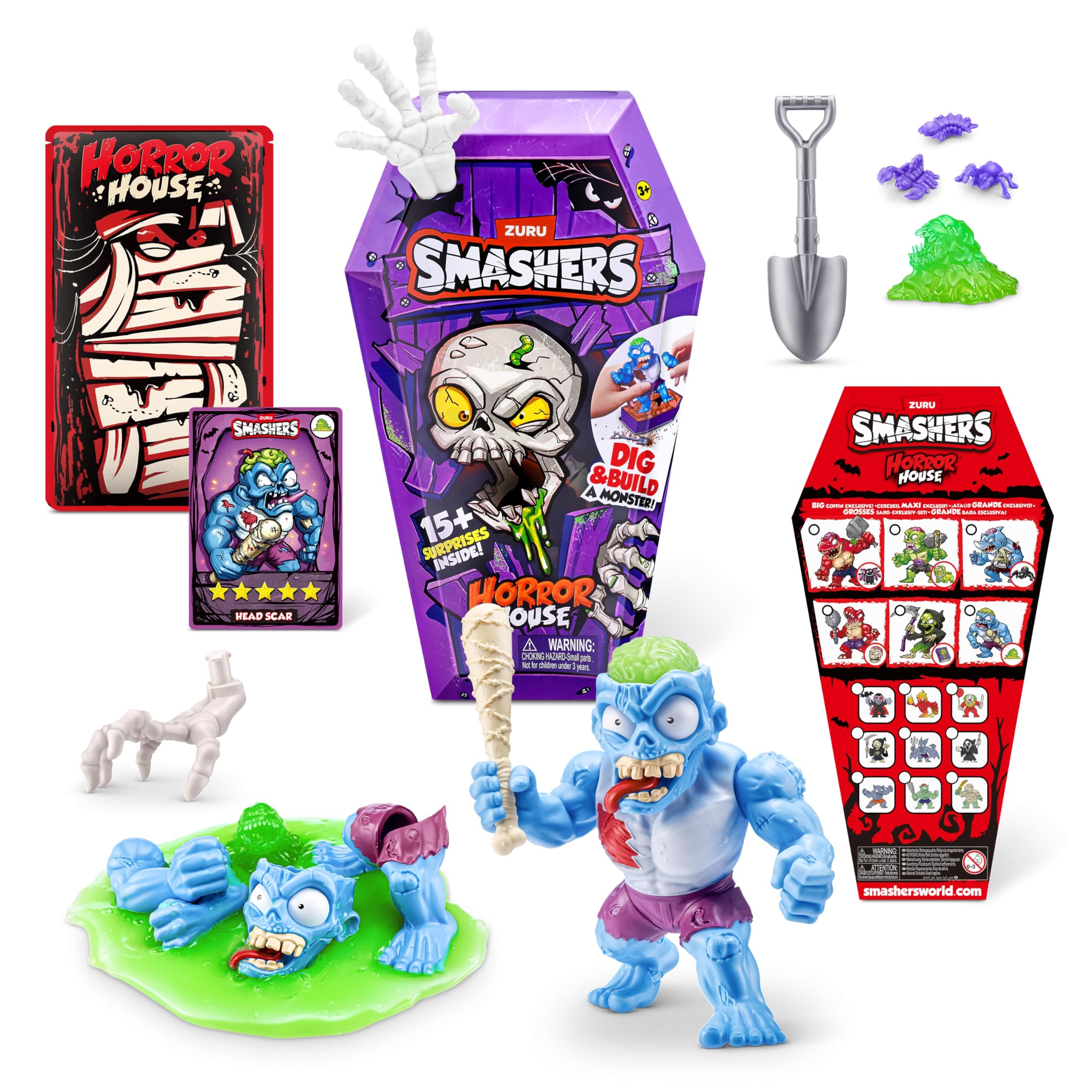 Smashers Horror House Series 1 Medium House Zombie