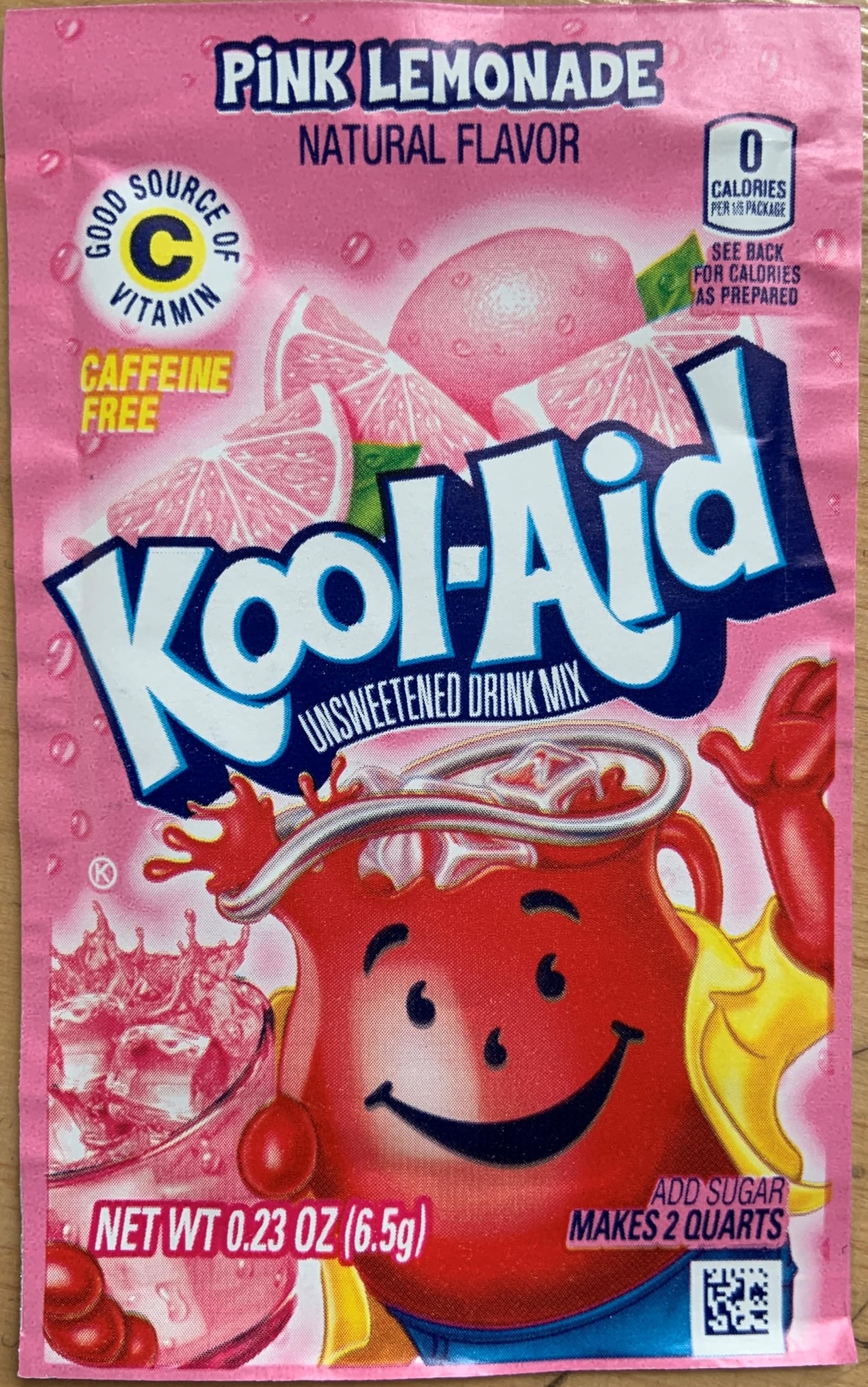 Kool Aid Pink Lemonade Unsweetened Drink 6.5g | Pack Of 6
