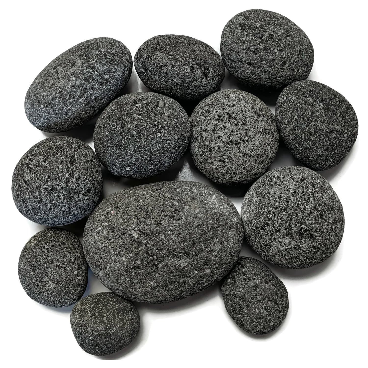 Midwest Hearth 100% Natural Lava Stones for Gas Fire Pit and Fireplace (X-Large (3"- 5"))
