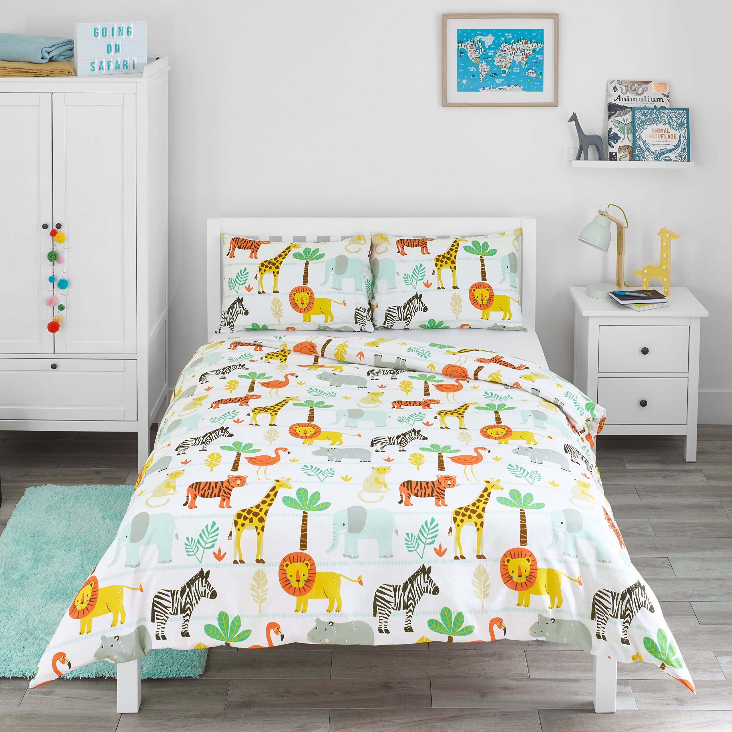 Safari Animals - Double Duvet Set