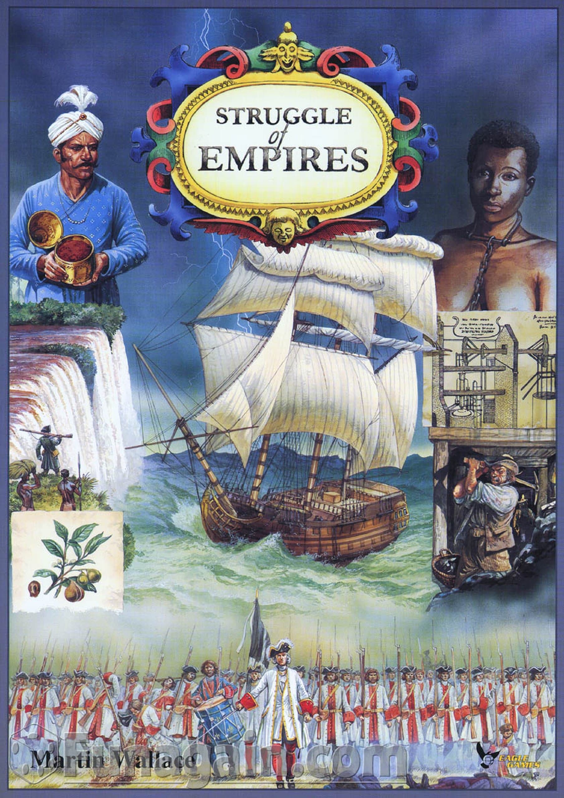 Eagle Struggle Of Empires Strategy Board Game Games