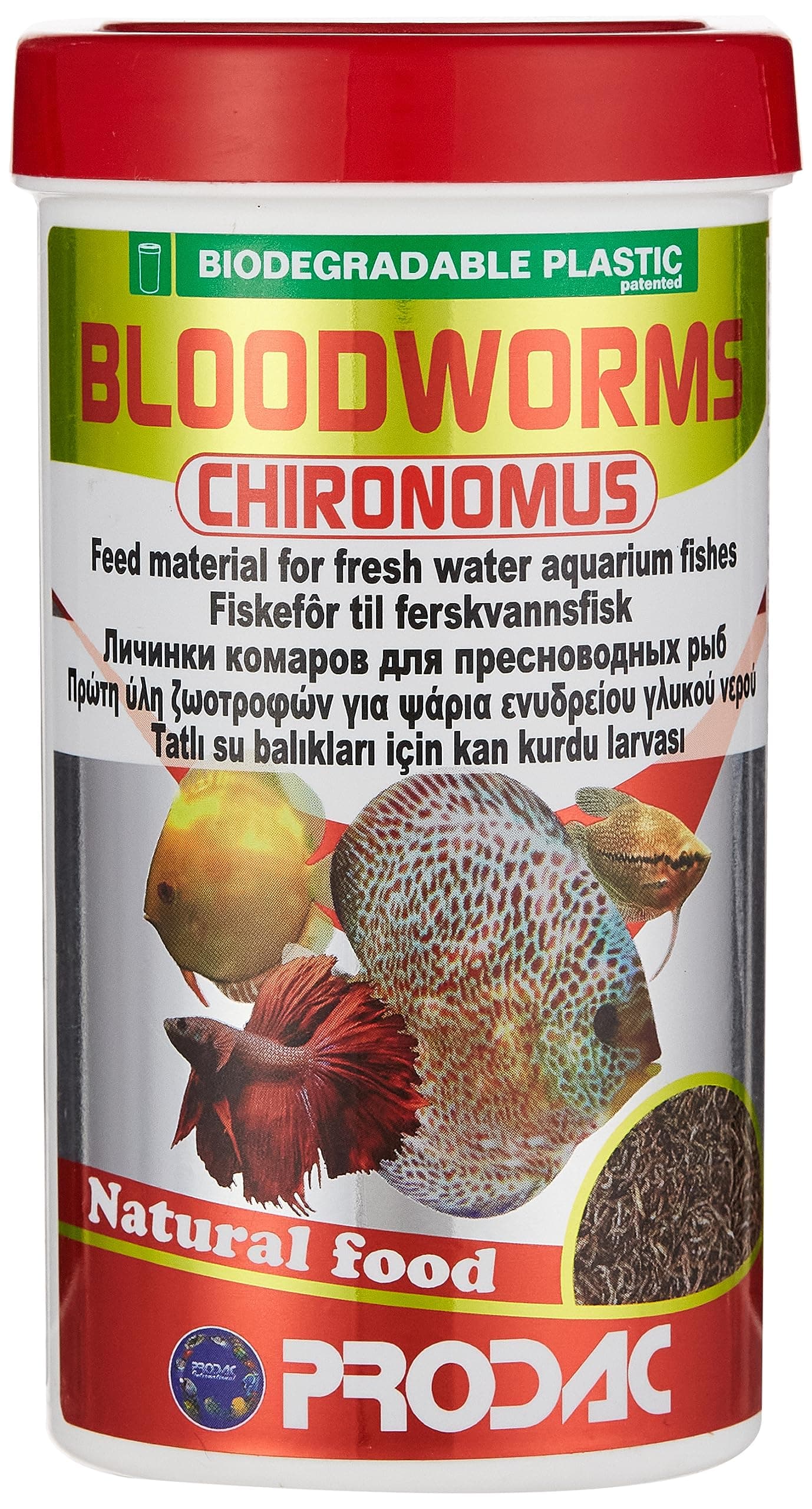 Prodac Bloodworms 250Ml 25G Gb/N/Gr/