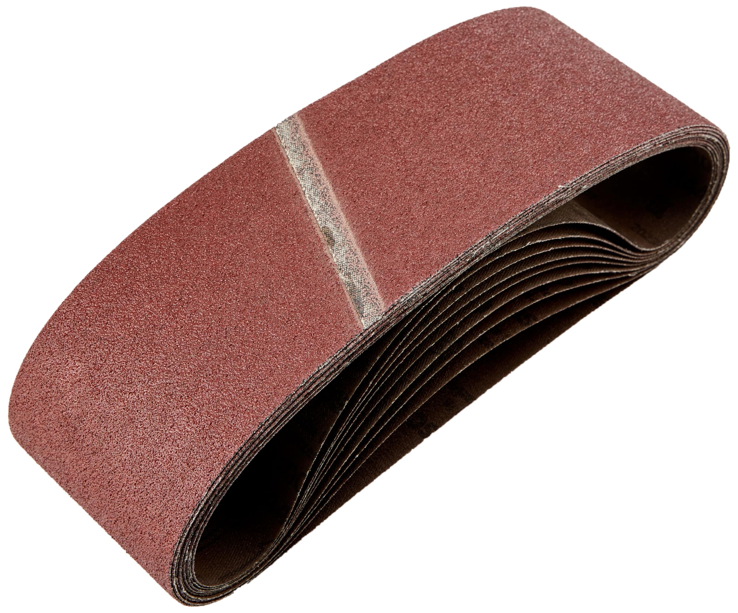Accessories 9-Piece Sanding Belt Set (74 x 533mm, Grit 60/80/100, Accessories for Belt Sanders)