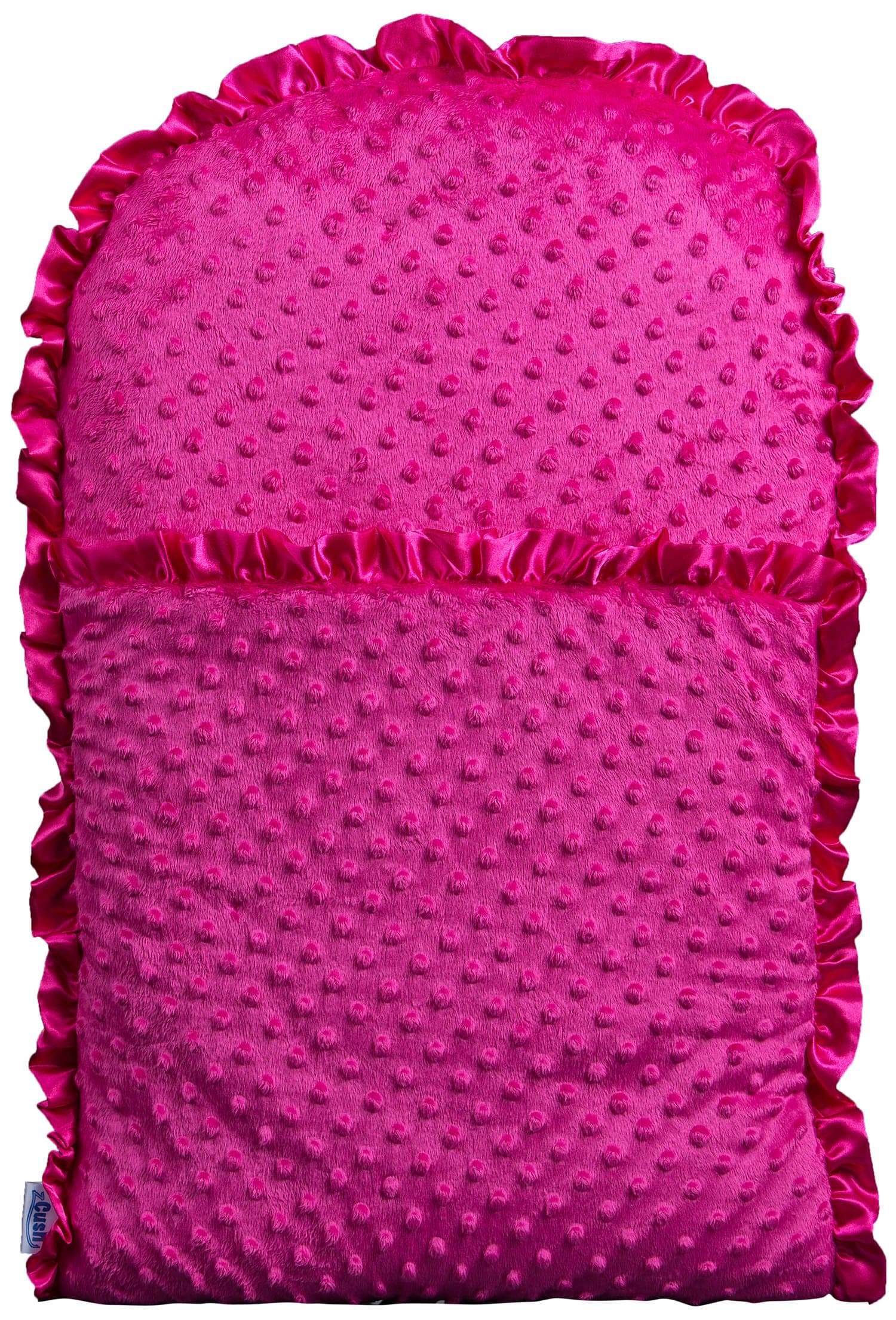 Berry Beginning Baby Nap Mat, Hot Pink Chenille