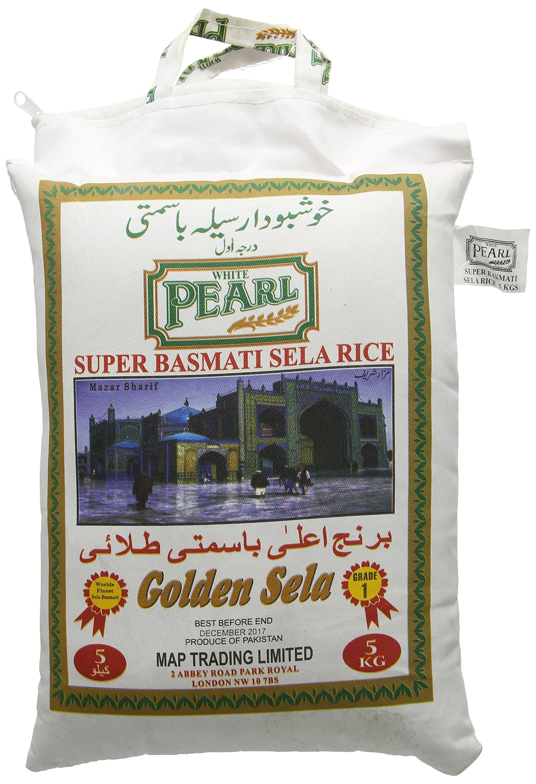 White Pearl Easy Cook Sela Basmati Rice 5kg